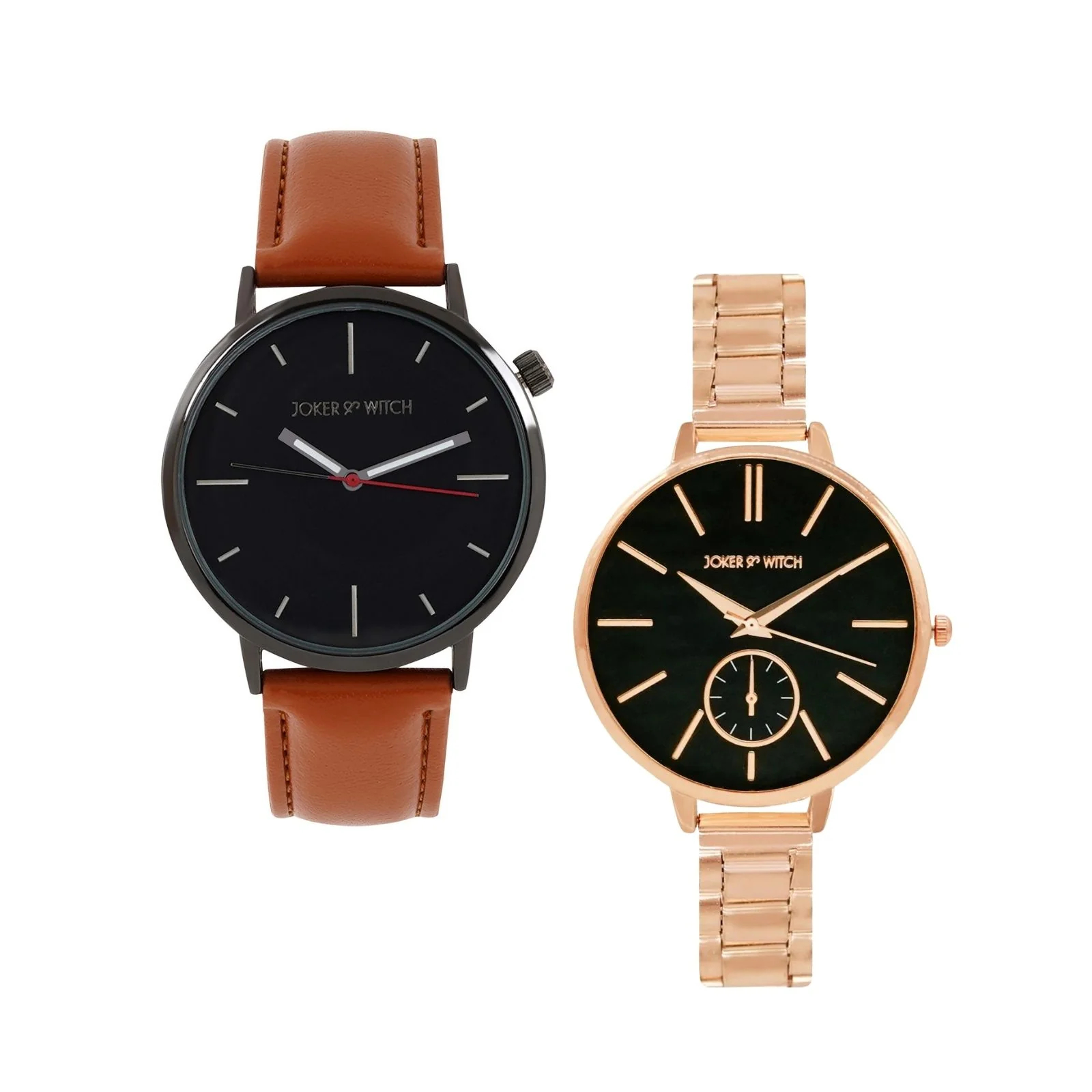 Dew Drop & Diamond Couple Watches - Image 2
