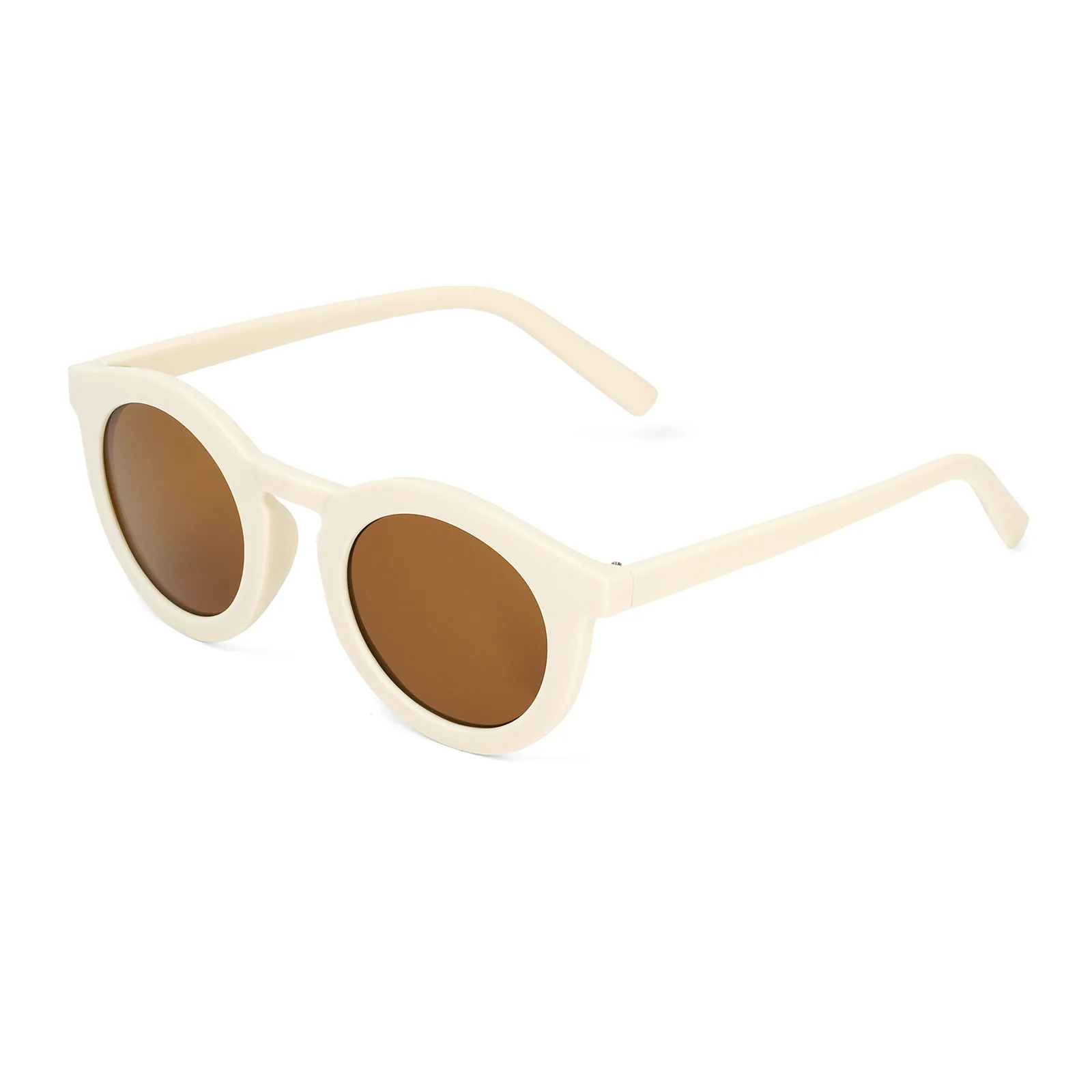Dion Milk White Clubmaster Sunglasses - Image 6