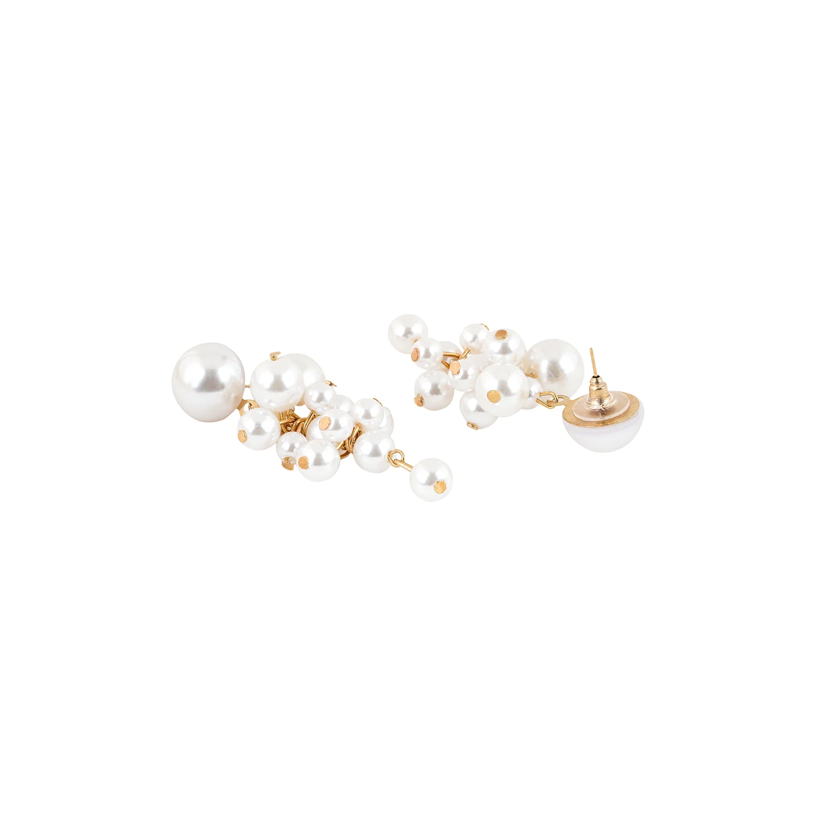 Dixie Pearl Cluster Earrings - Image 5