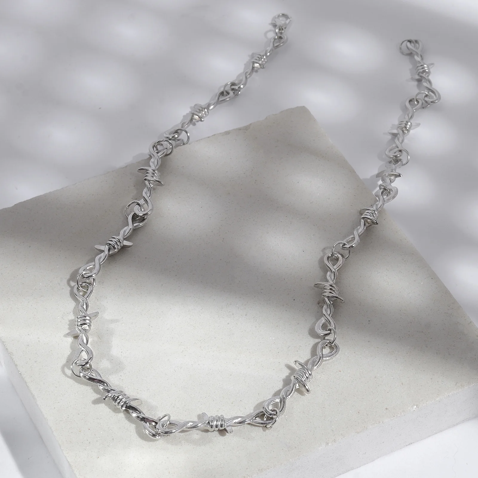 Domonion Men's Silver Necklace - Image 2