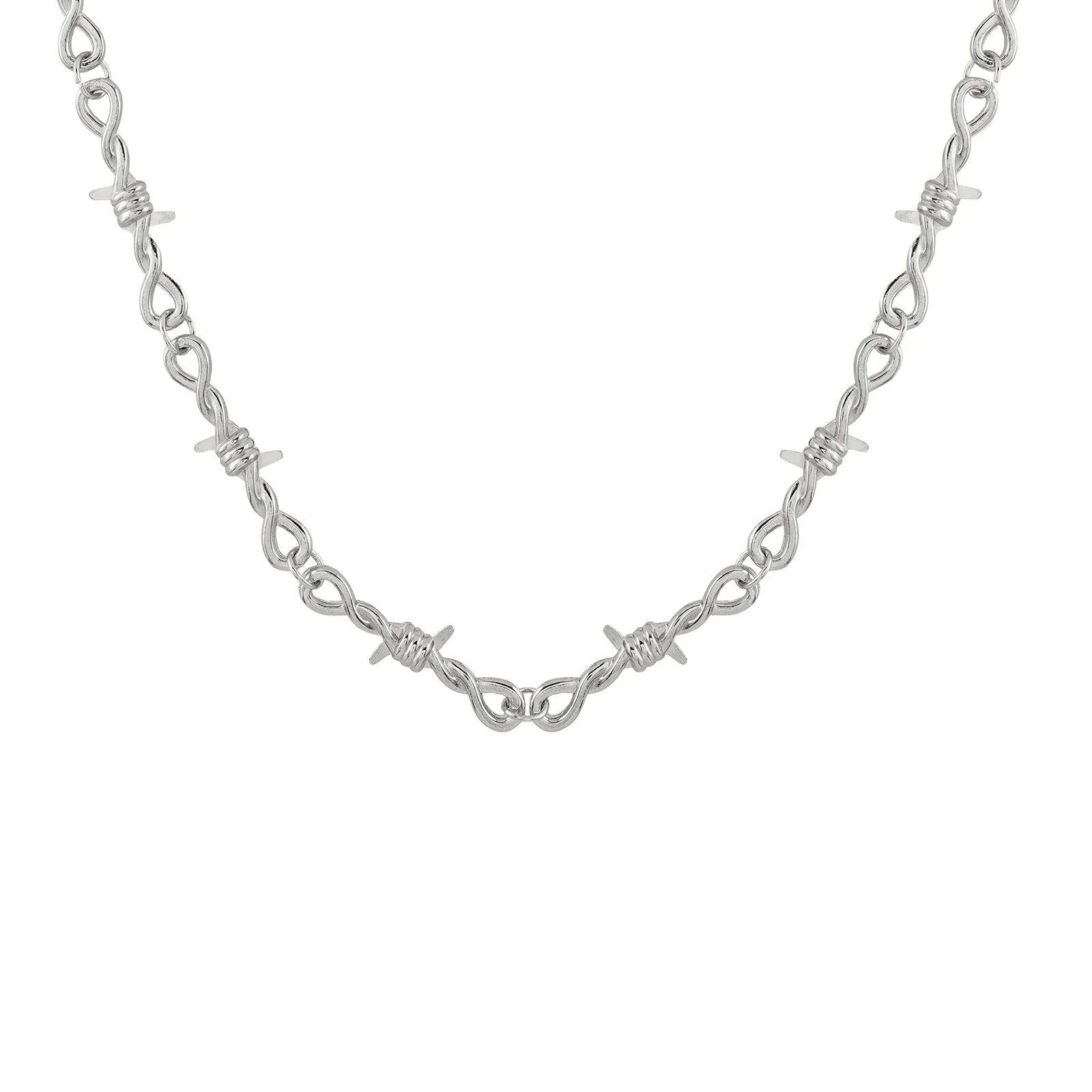 Domonion Men's Silver Necklace - Image 3