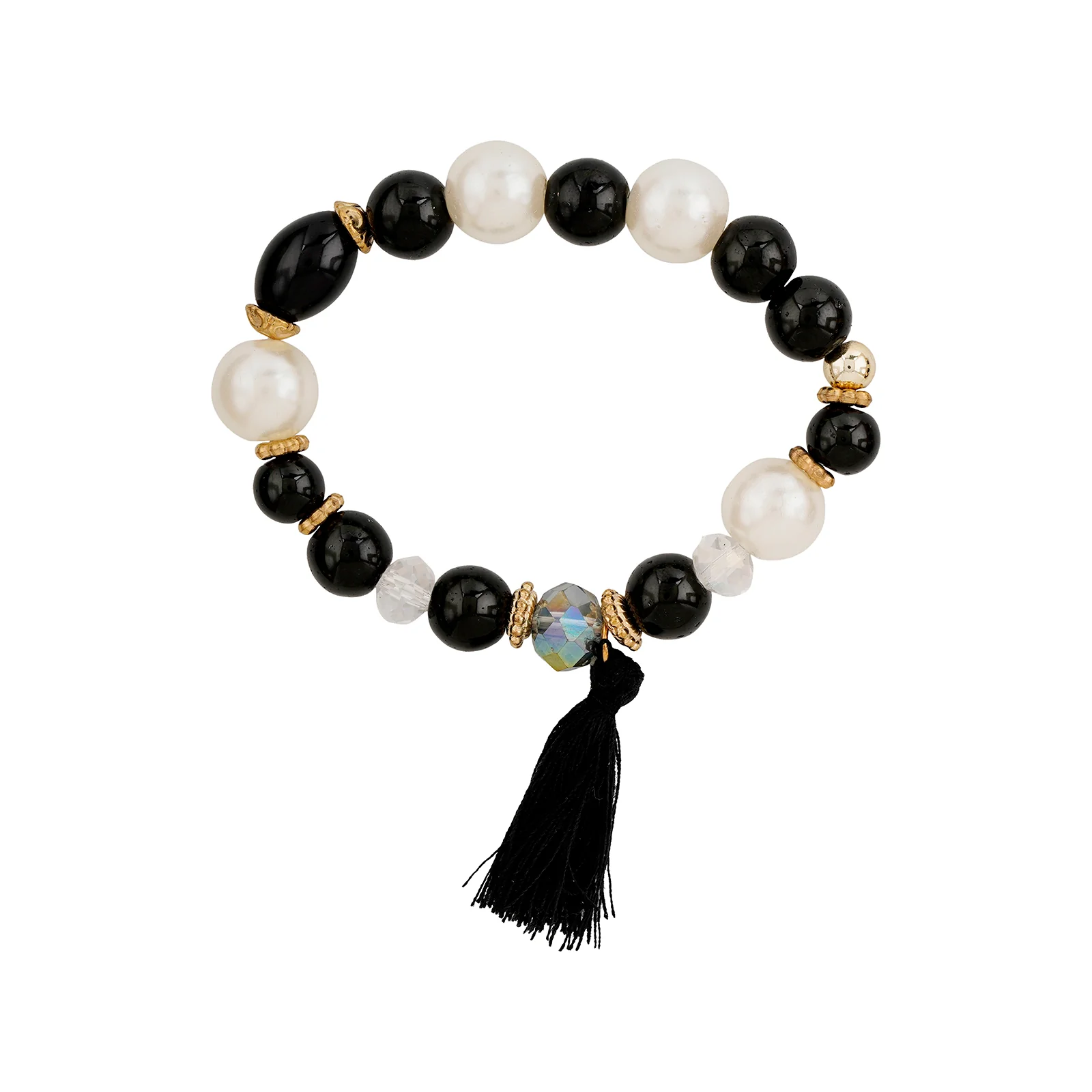 Don't Blame Me Black Beaded Bracelet - Image 4