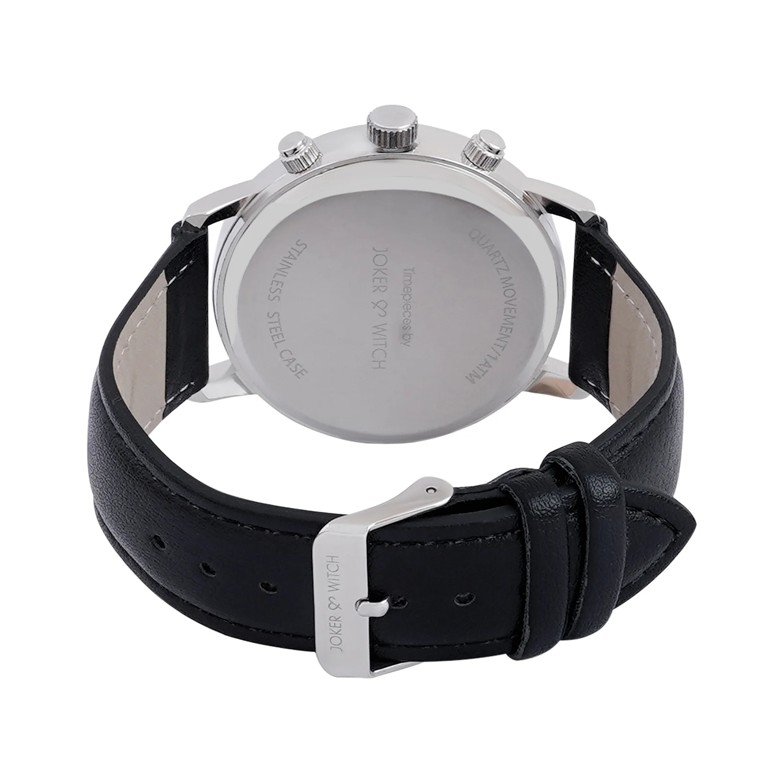 Dracary Black Large Dial PU Strap Men's Watch - Image 6