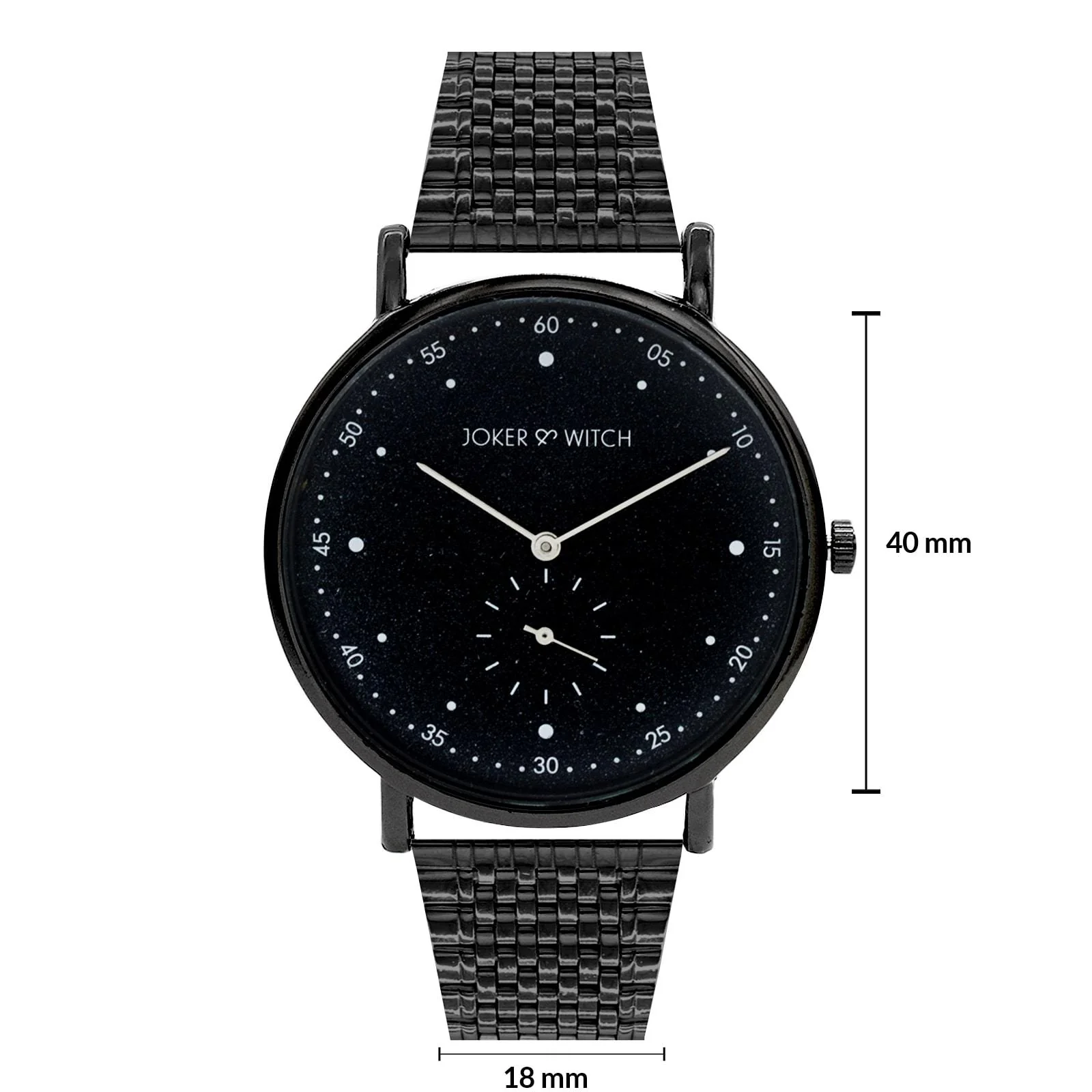 Drake Black Large Dial Linked Chain Strap Men's Watch - Image 3