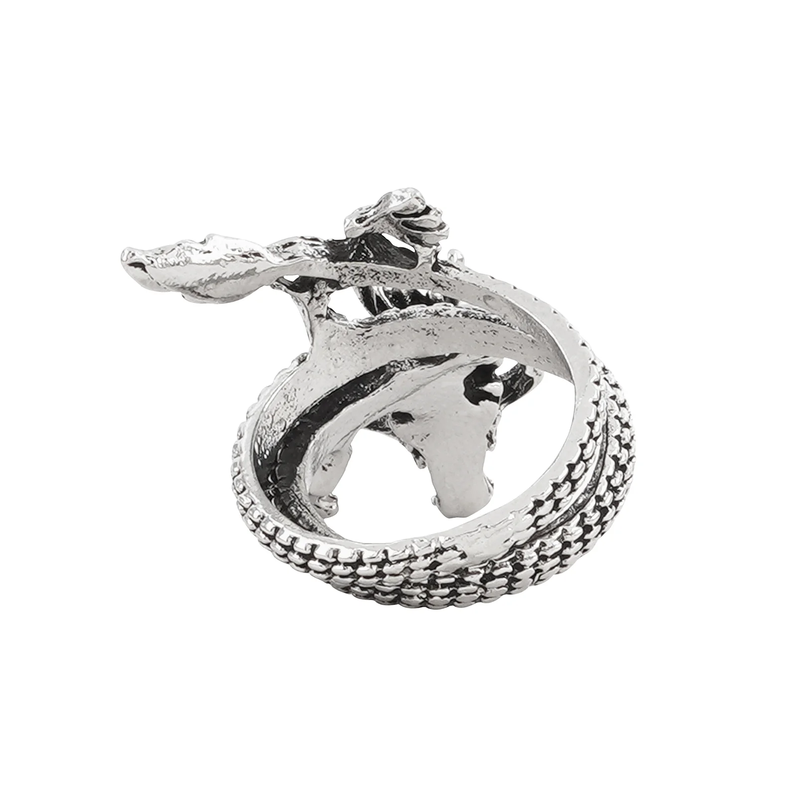Drakon Ancient Silver Ring - Image 5