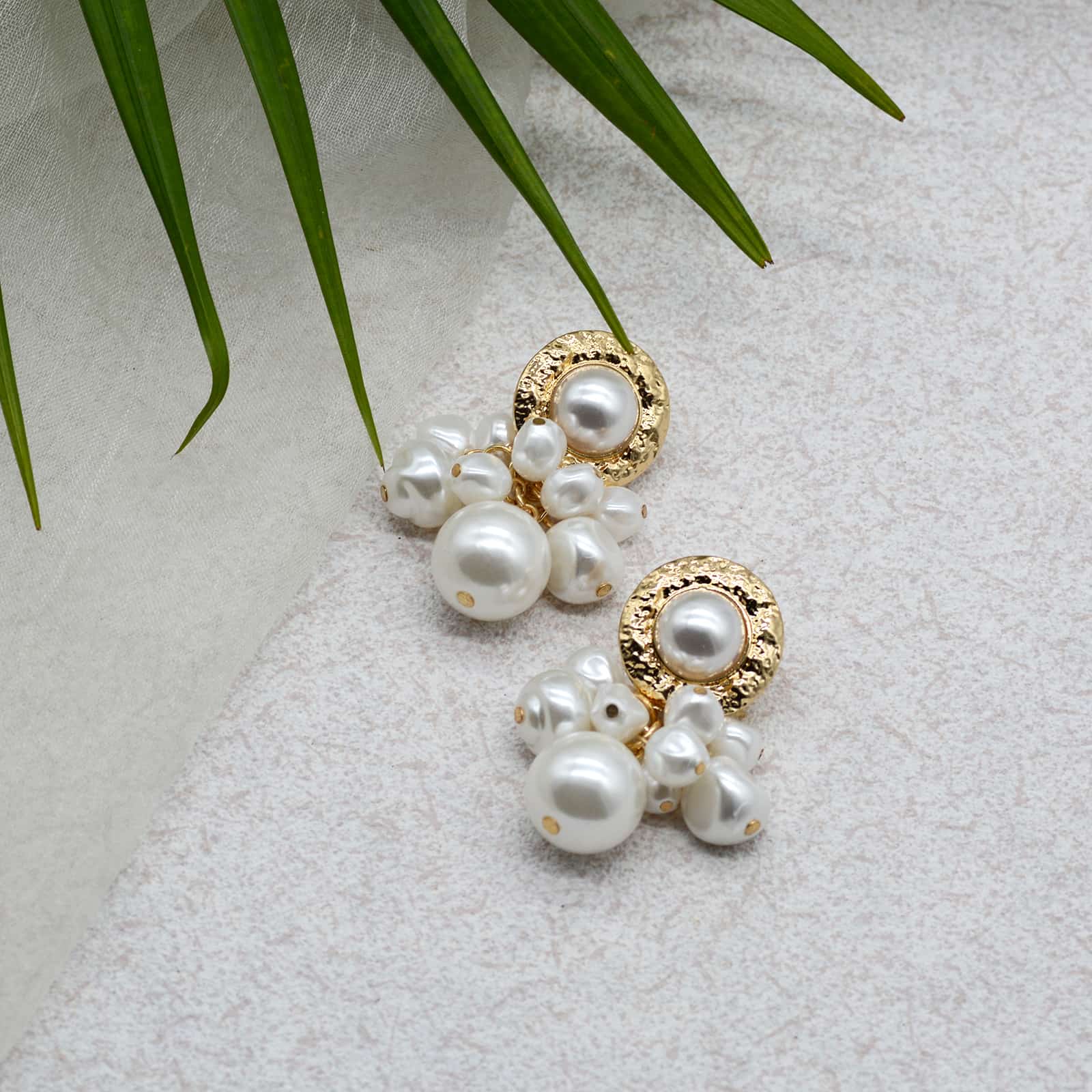 Mikimoto Pearl Gold Earrings - Image 3