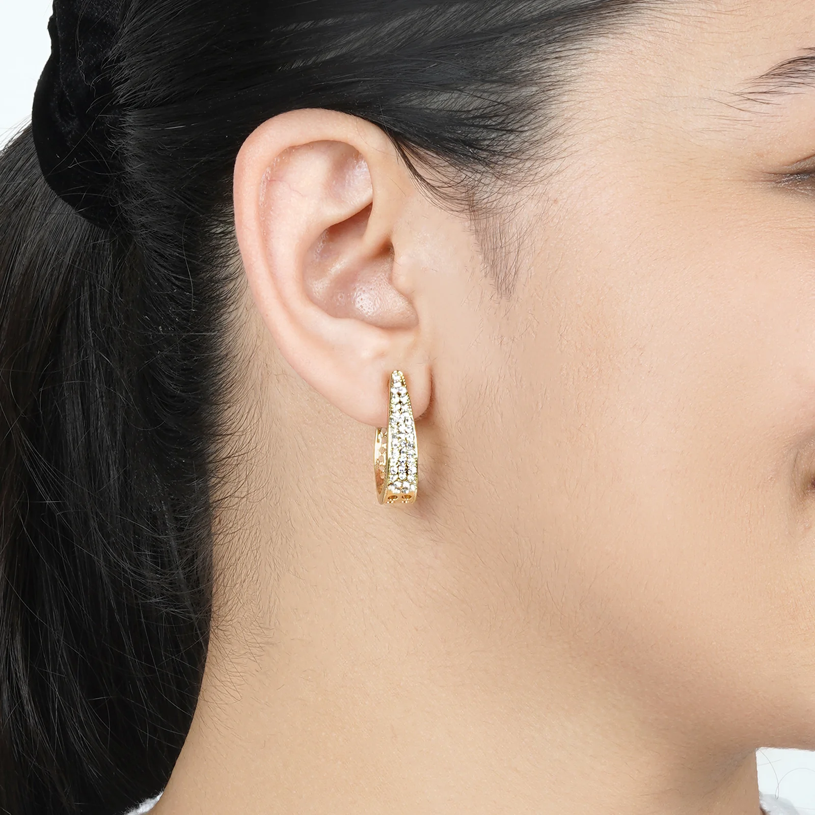 Drippy Gold Hoops - Image 2