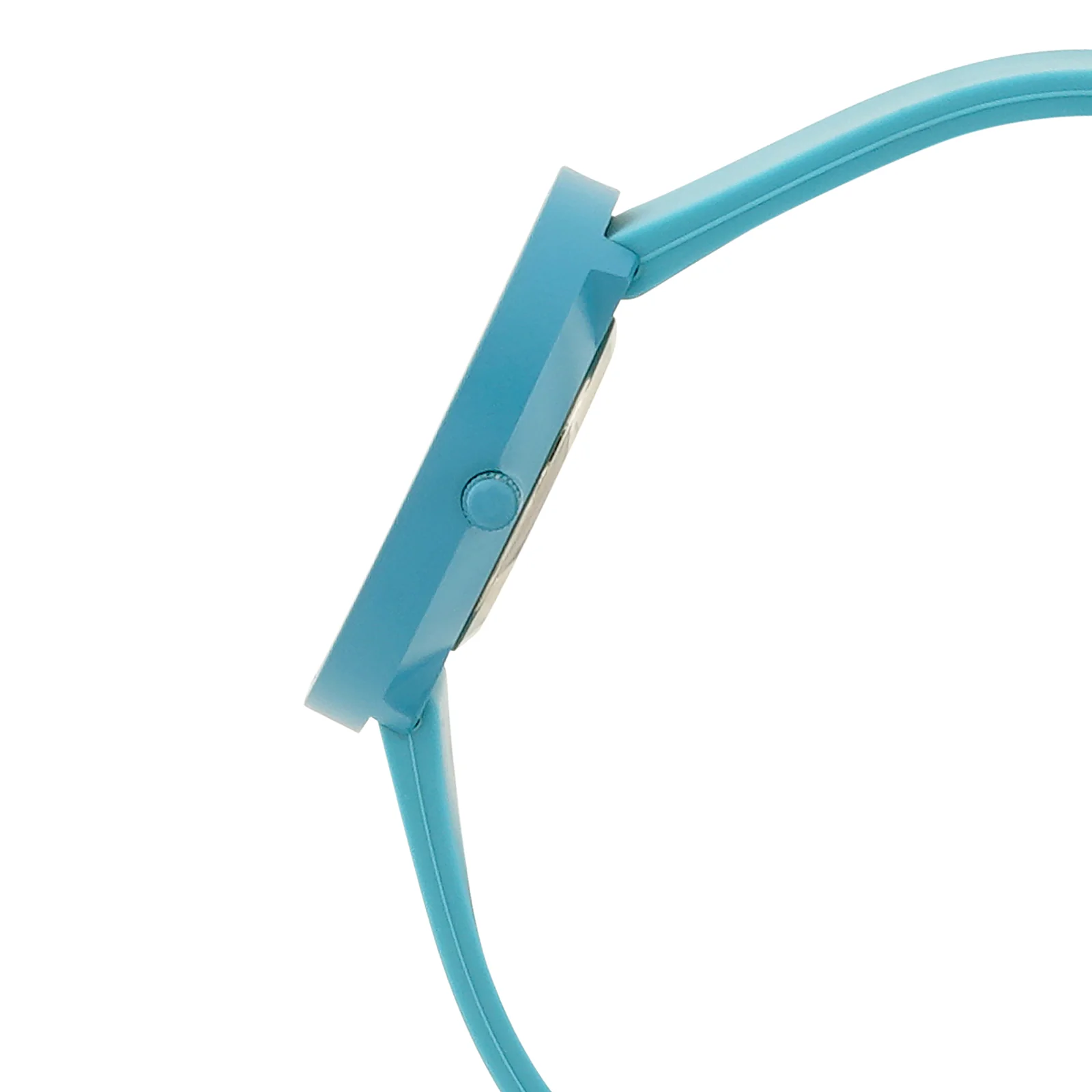 Duet Chroma Blue Large Dial Silicone Strap Unisex Watch - Image 5
