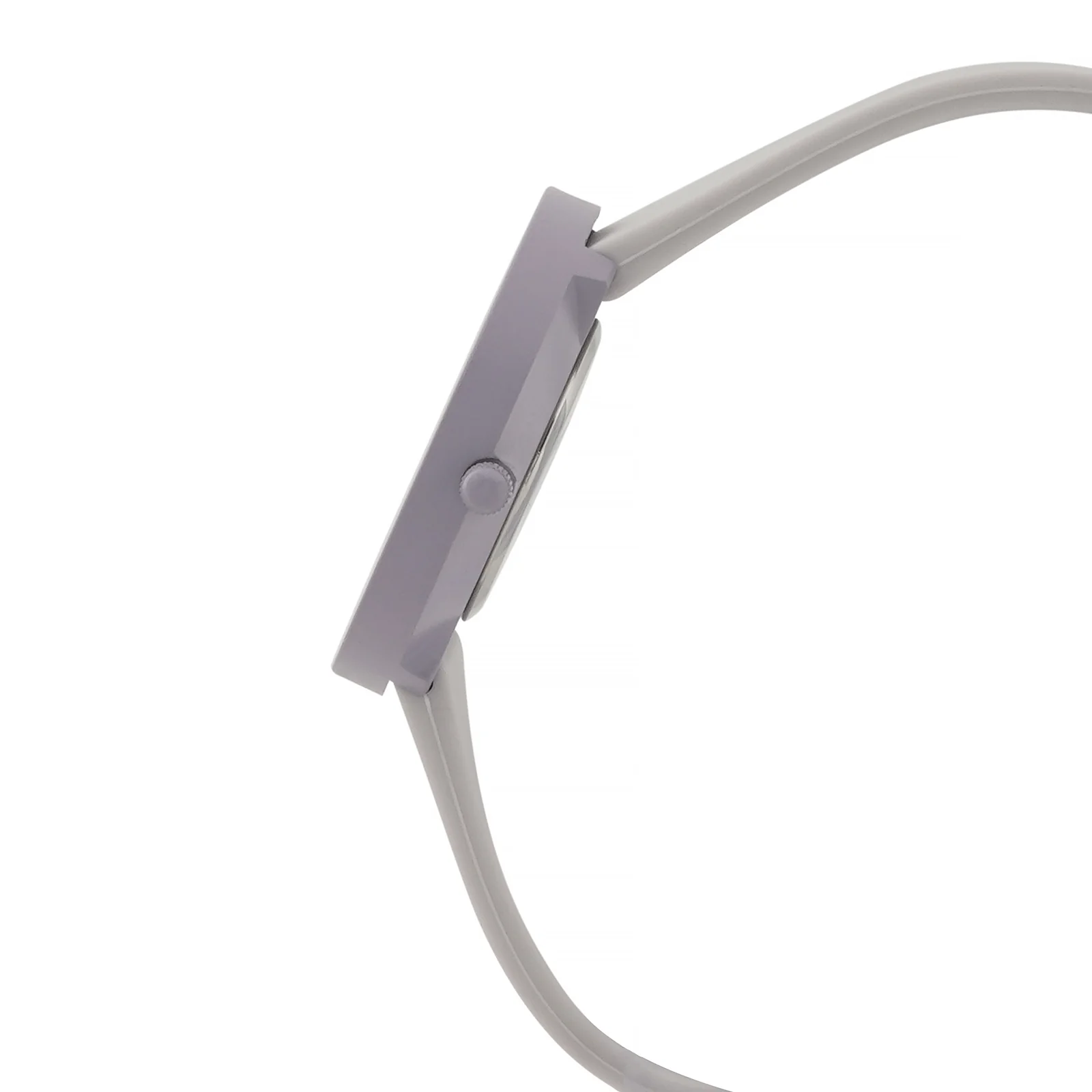 Duet Harmony Lavender Large Dial Silicone Strap Unisex Watch - Image 5
