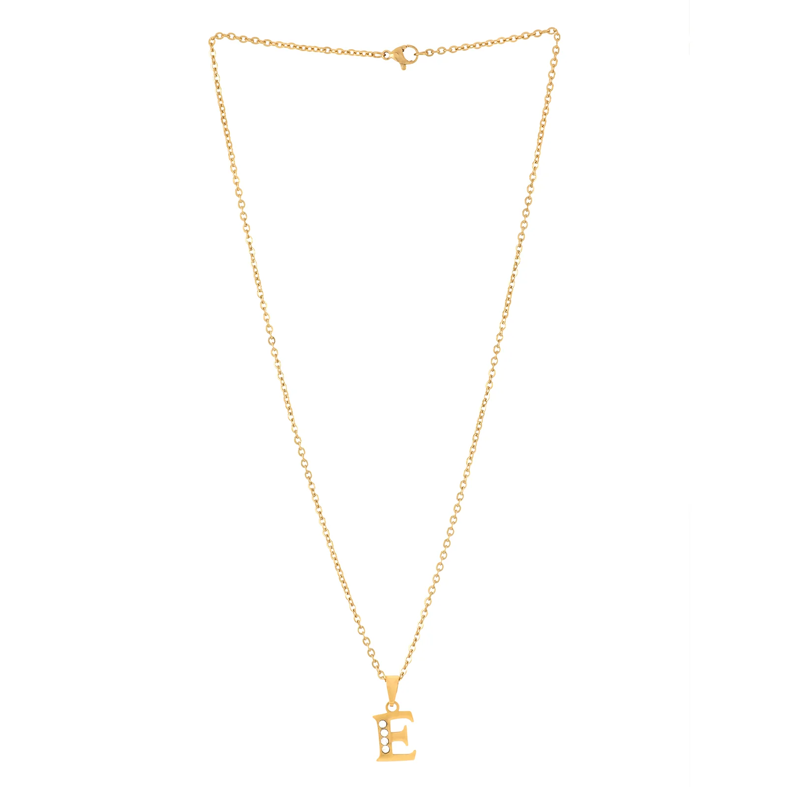 Bewitched E Initial Pendant Necklace - Image 3