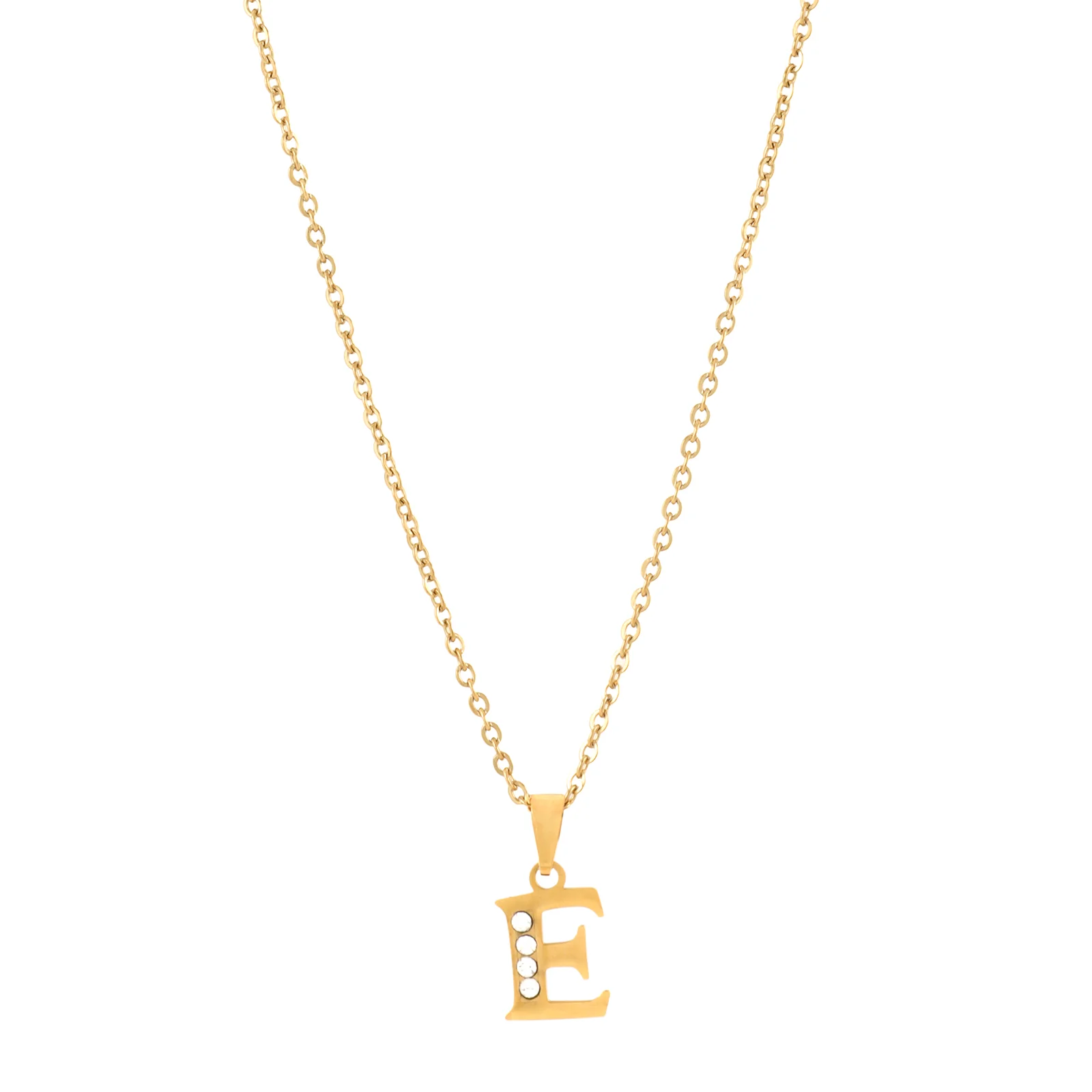 Bewitched E Initial Pendant Necklace - Image 4