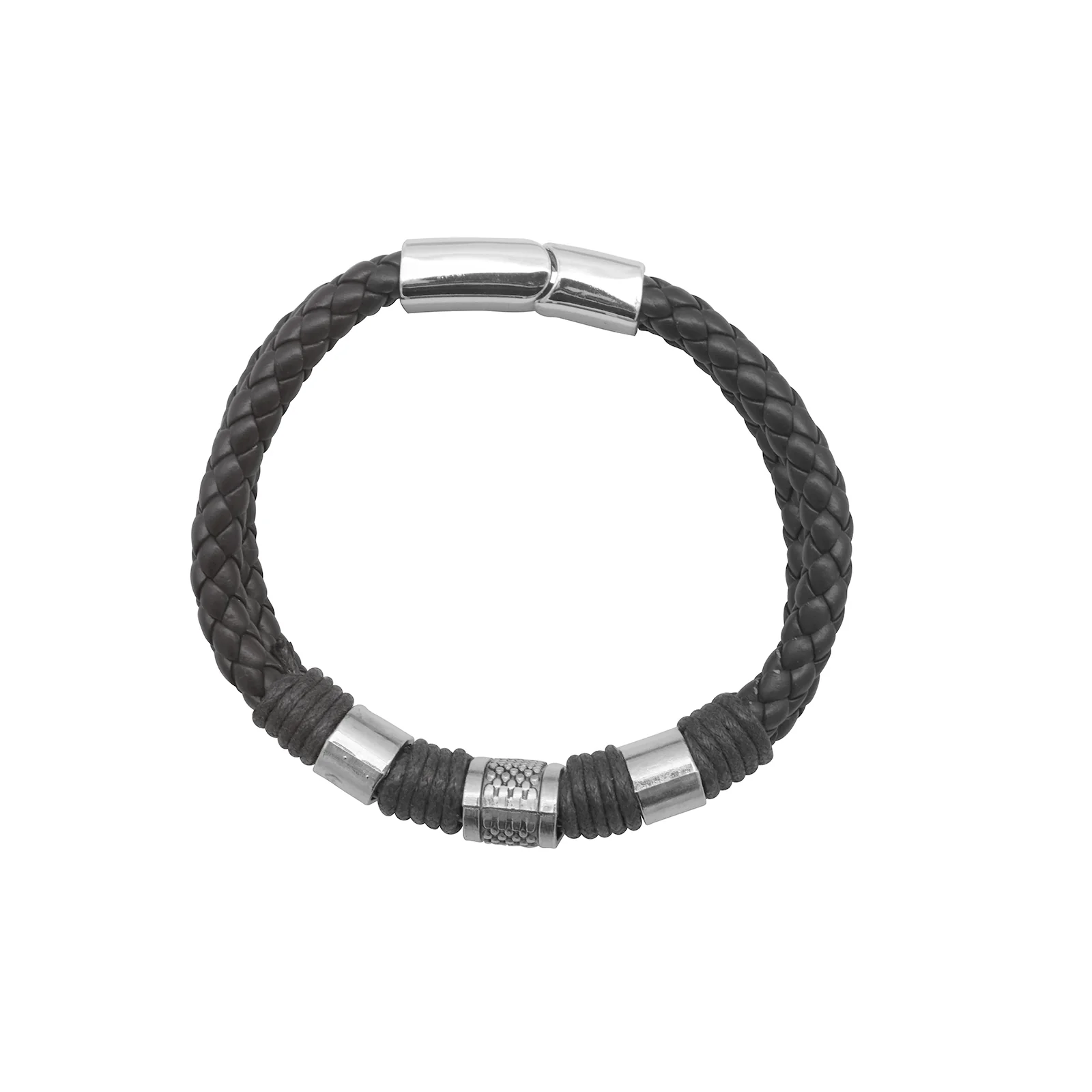 Ebony Black Men's Watch Bracelet Stack - Image 6