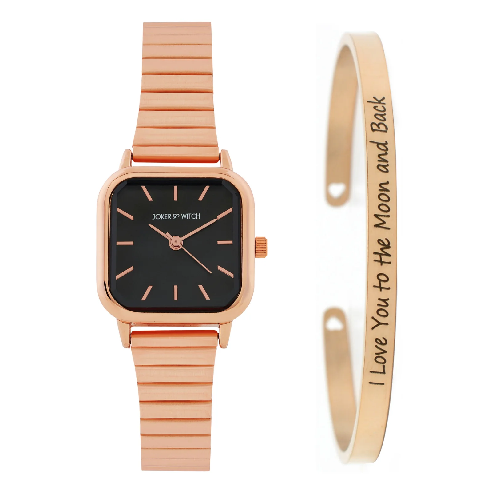 Elegant Aura Watch Bracelet Stack - Image 2