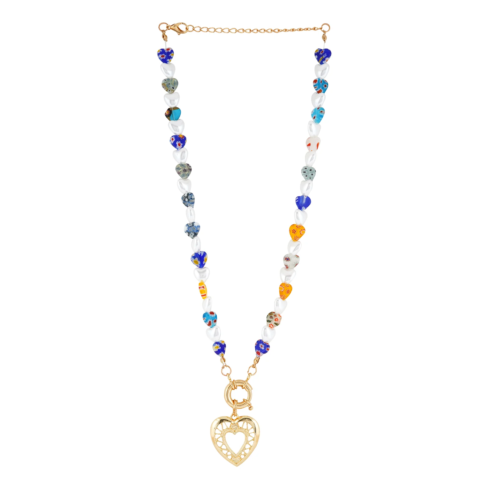 Elfie Heart Bead Necklace - Image 3