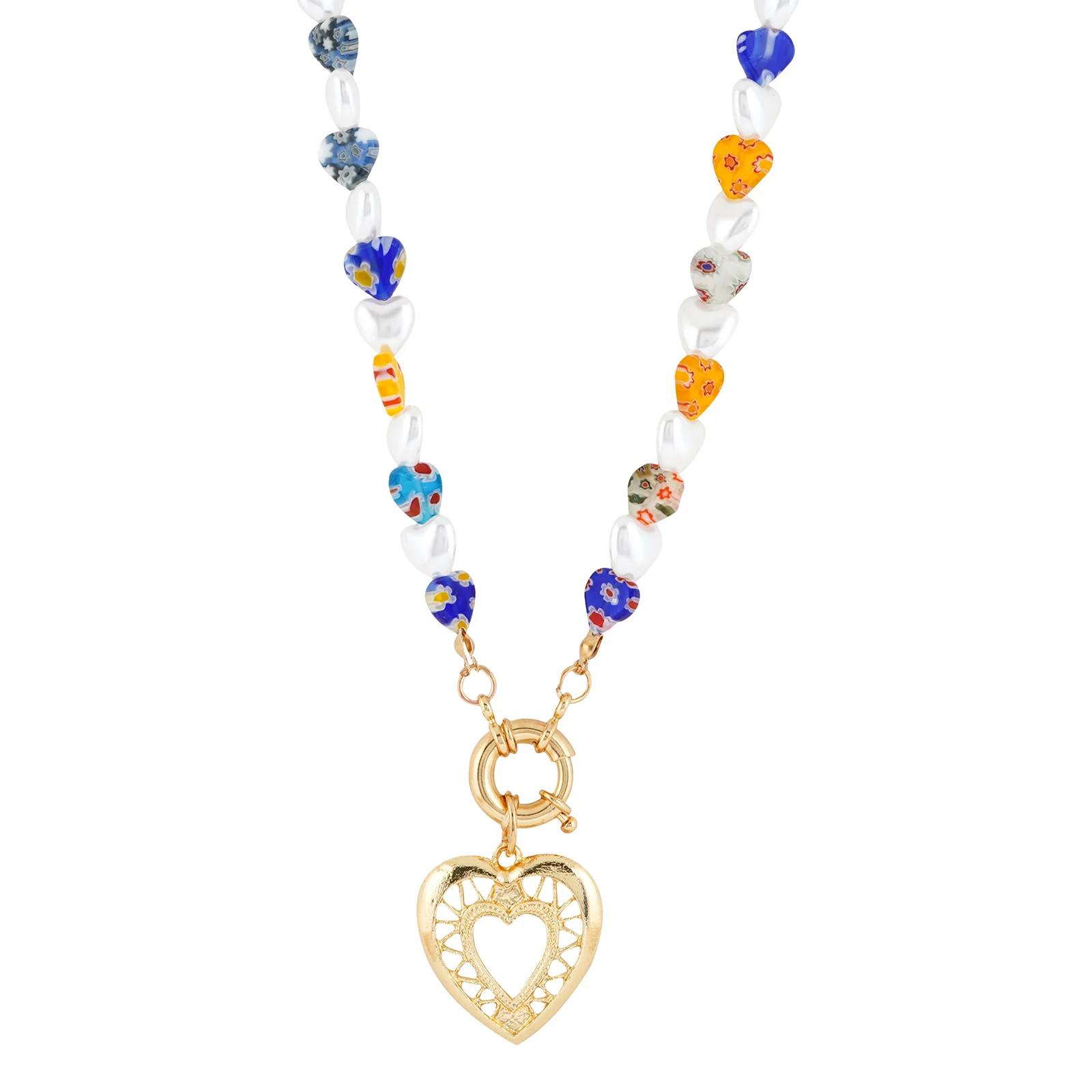 Elfie Heart Bead Necklace - Image 4