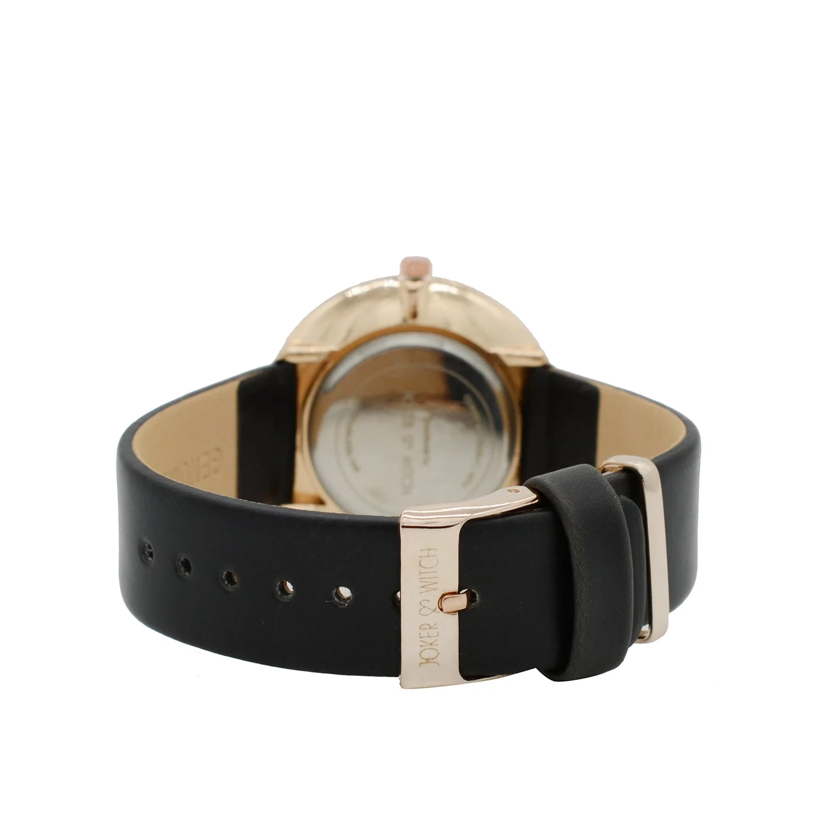 Elise Black Marble Watch Bracelet Stack - Image 4