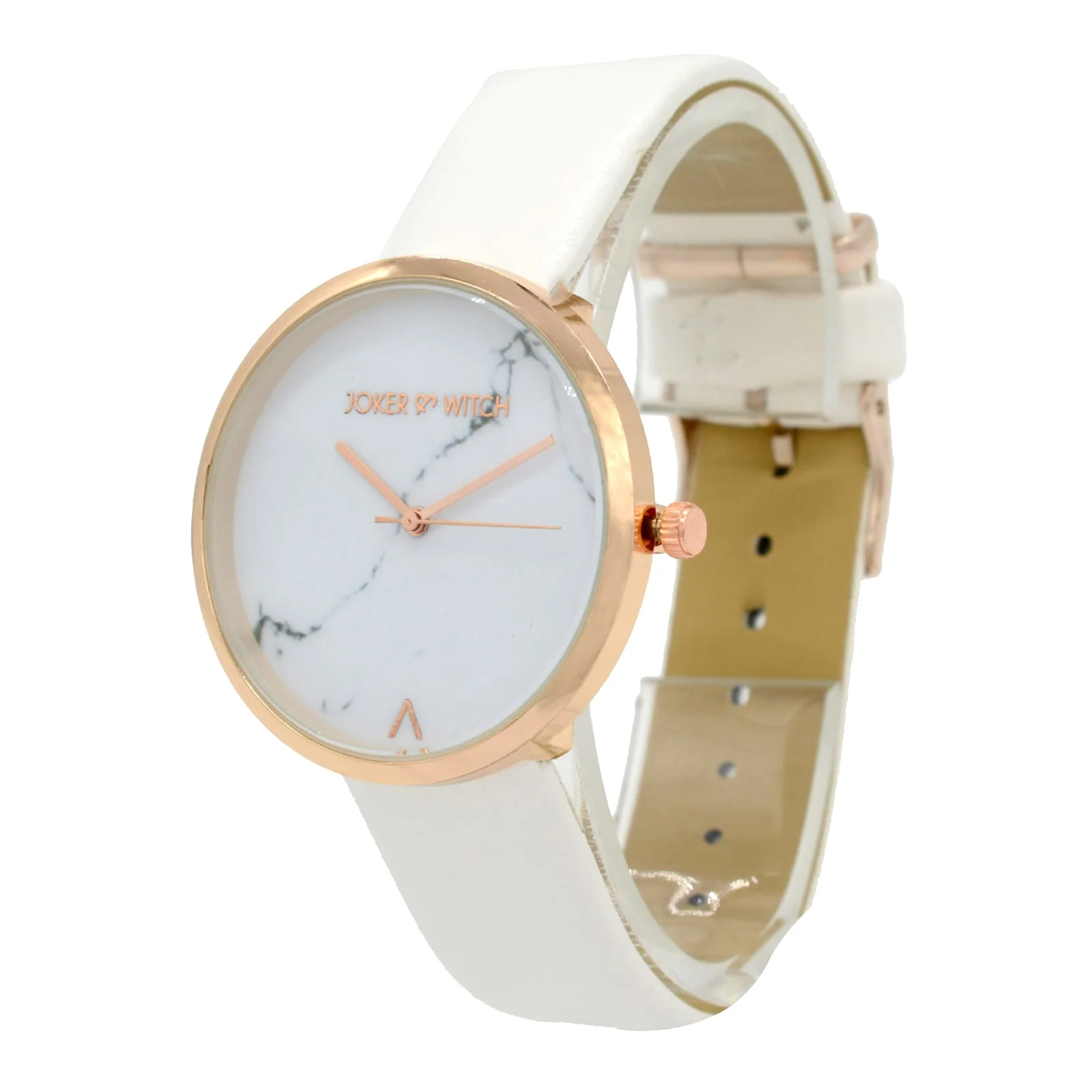 Elise White Marble Watch Bracelet Stack - Image 3