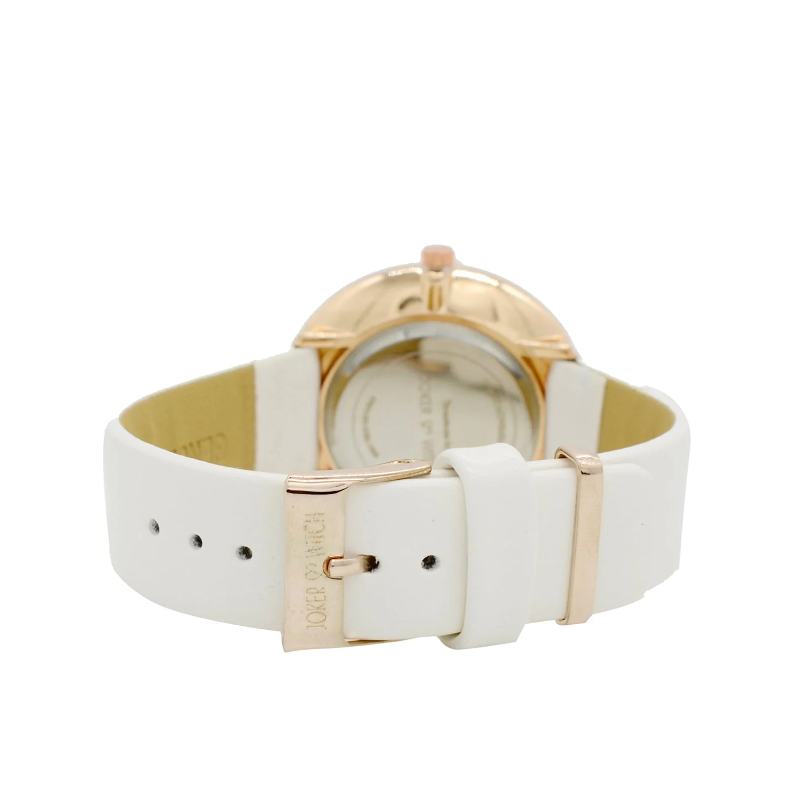 Elise White Marble Watch Bracelet Stack - Image 4