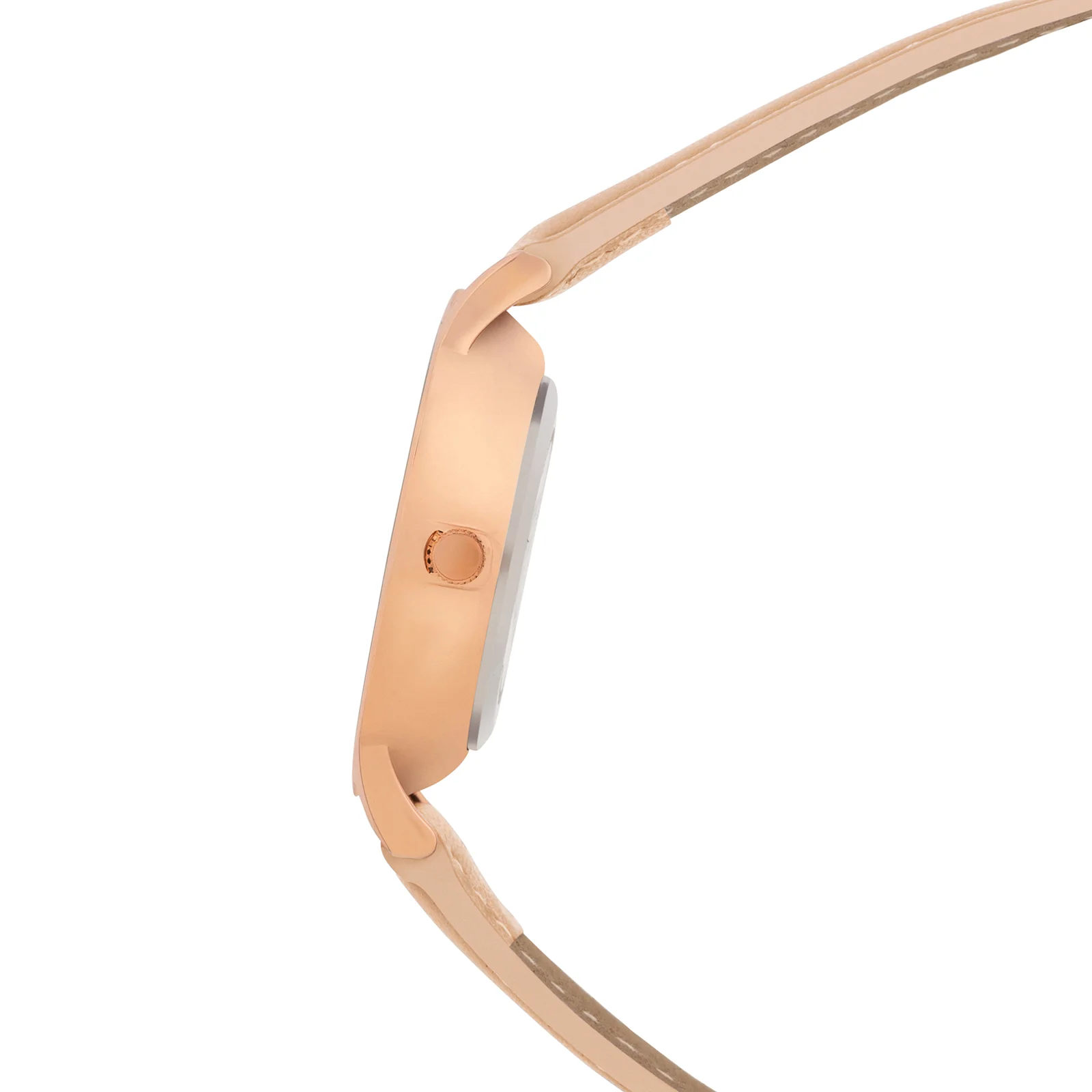 Elysian Multicolor Medium Dial Beige PU Strap Women's Watch - Image 5