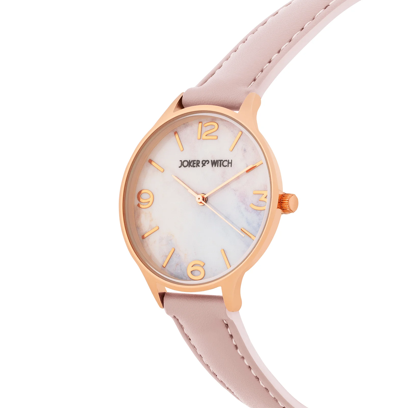 Elysian Multicolor Medium Dial Pink PU Strap Women's Watch - Image 4