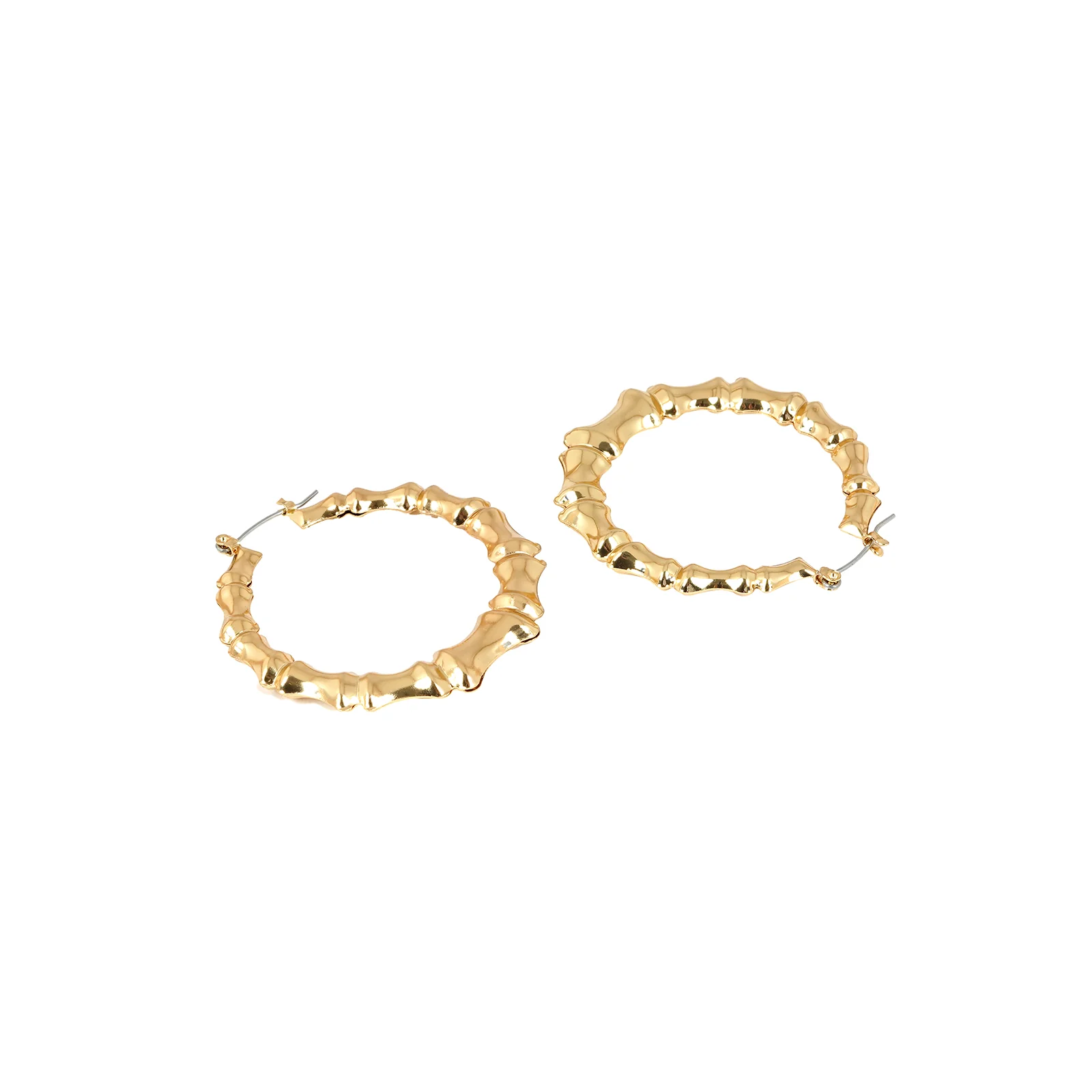 Em Gold Party Hoops - Image 4