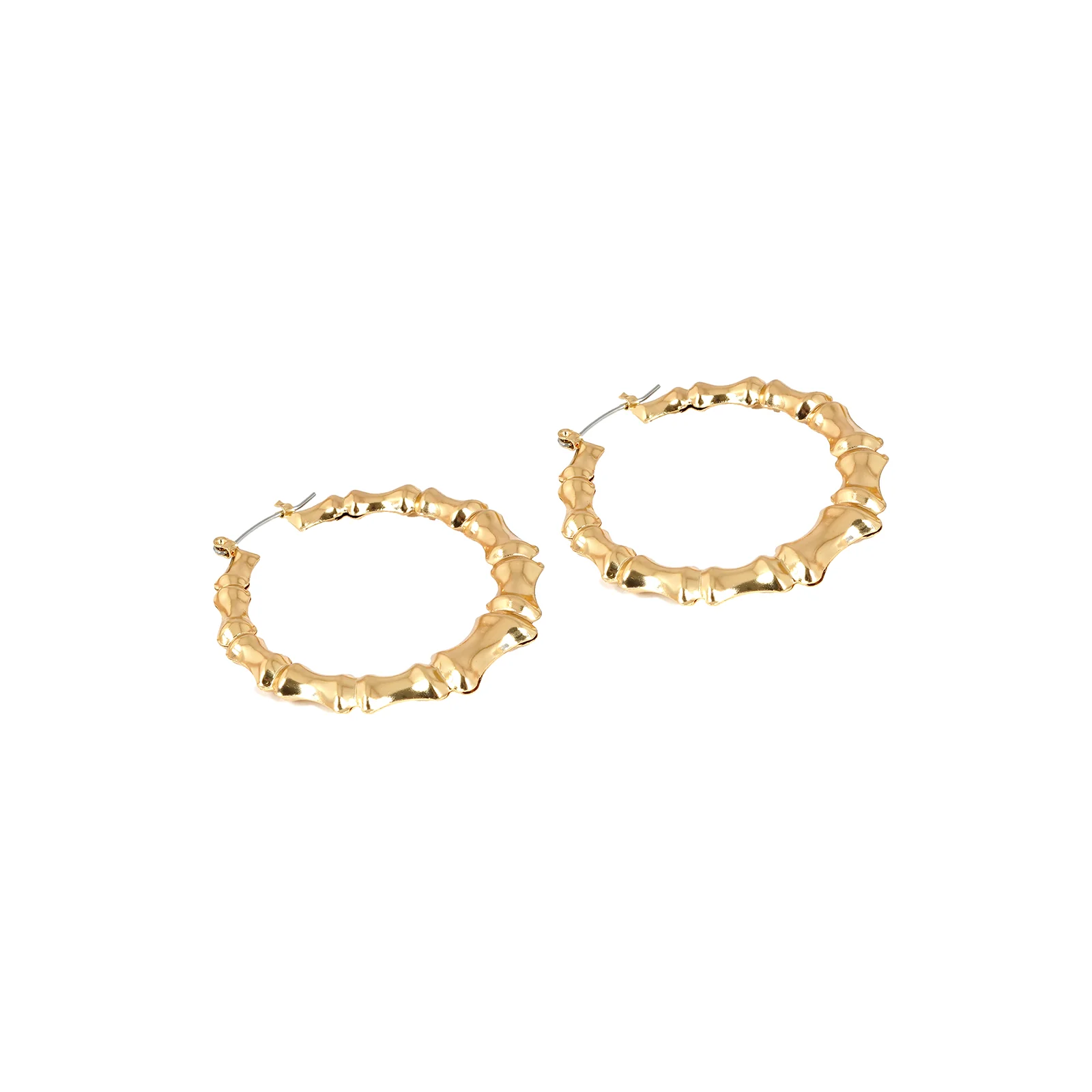 Em Gold Party Hoops - Image 5