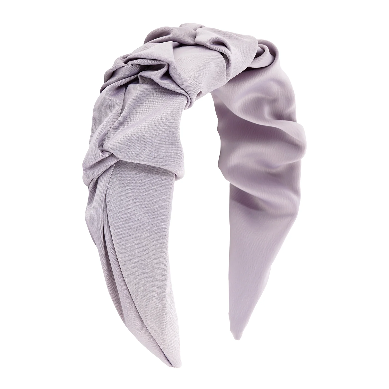 Emmy Slate Grey Smocked Hairband - Image 4