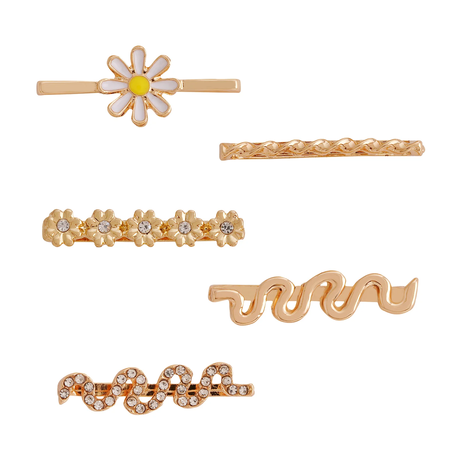 Enchanted Daisy And Gold Ring Watch Charm - Image 3