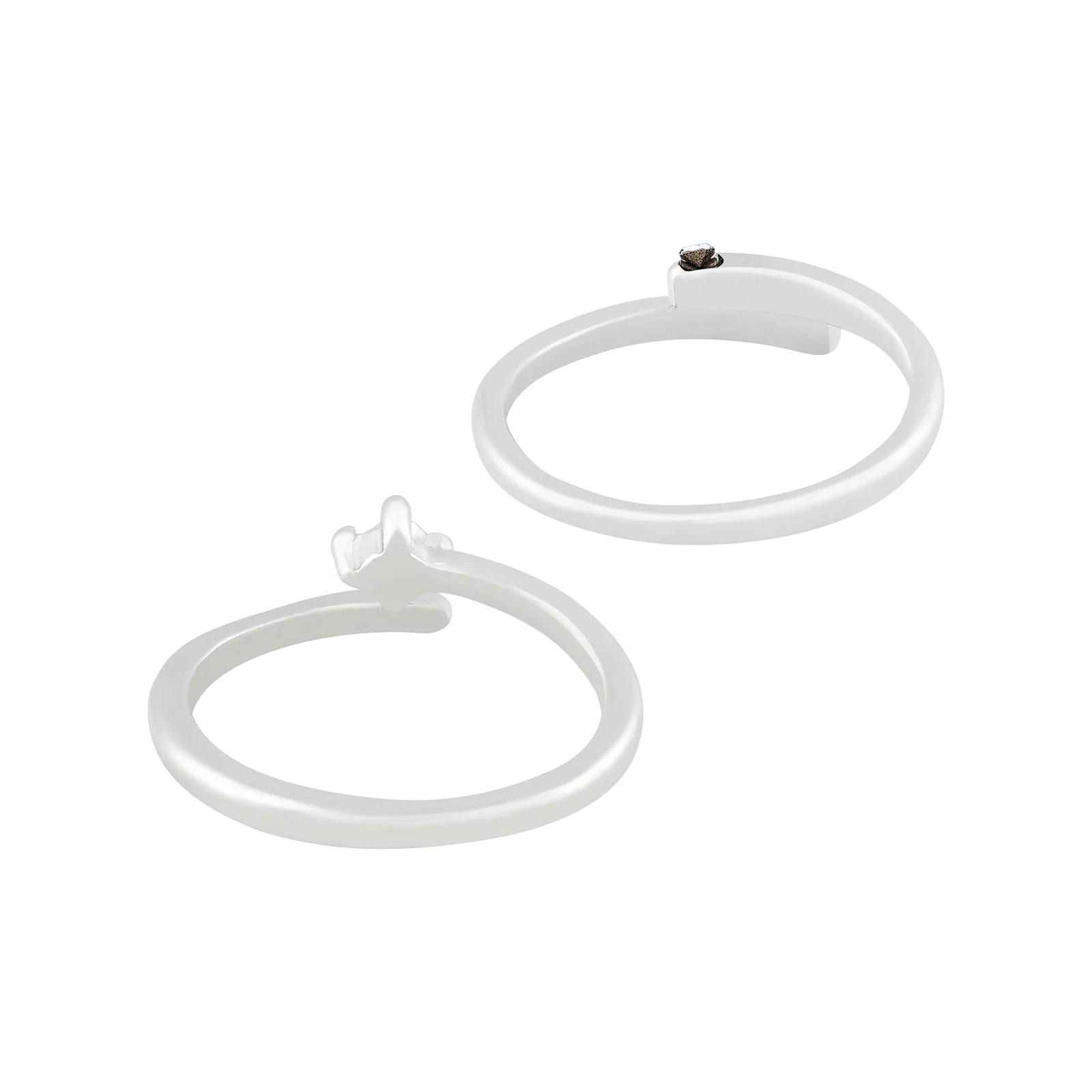 Erik & Christine Diamond Couple Rings - Image 5