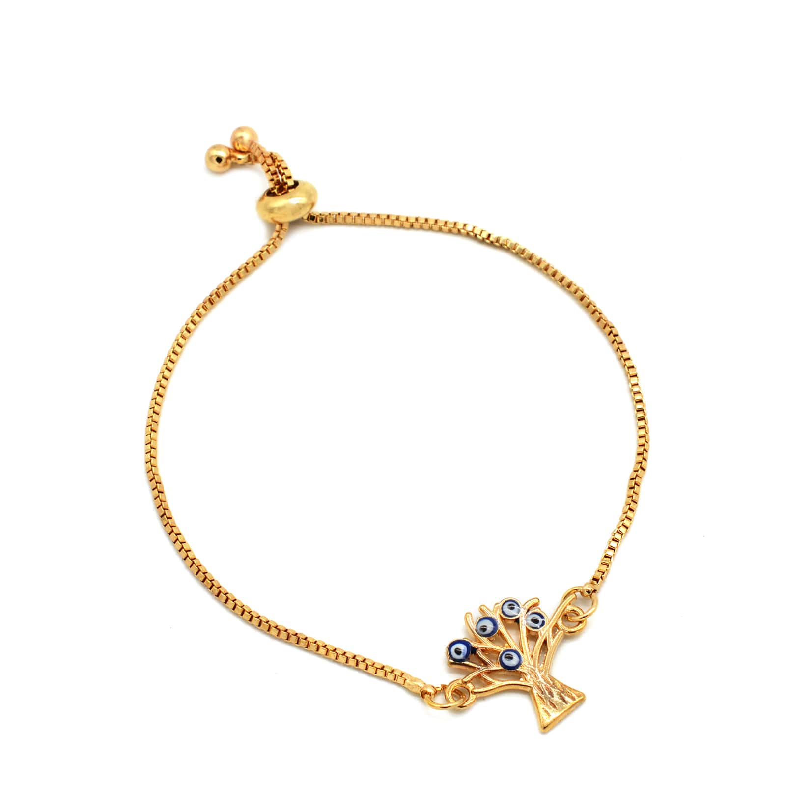 Esa Evil Eye Gold Bracelet - Image 3