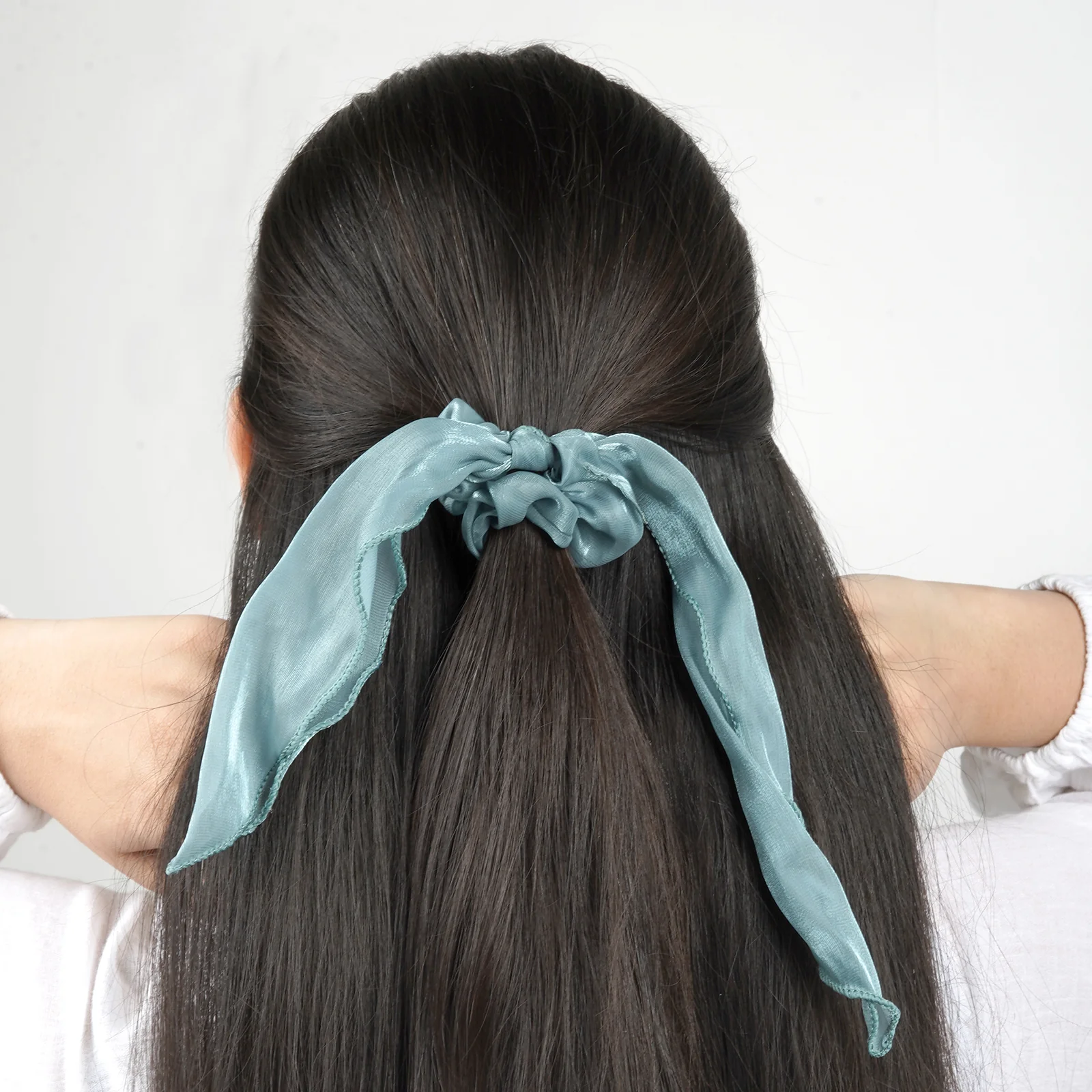 Esme Green Scrunchie - Image 2
