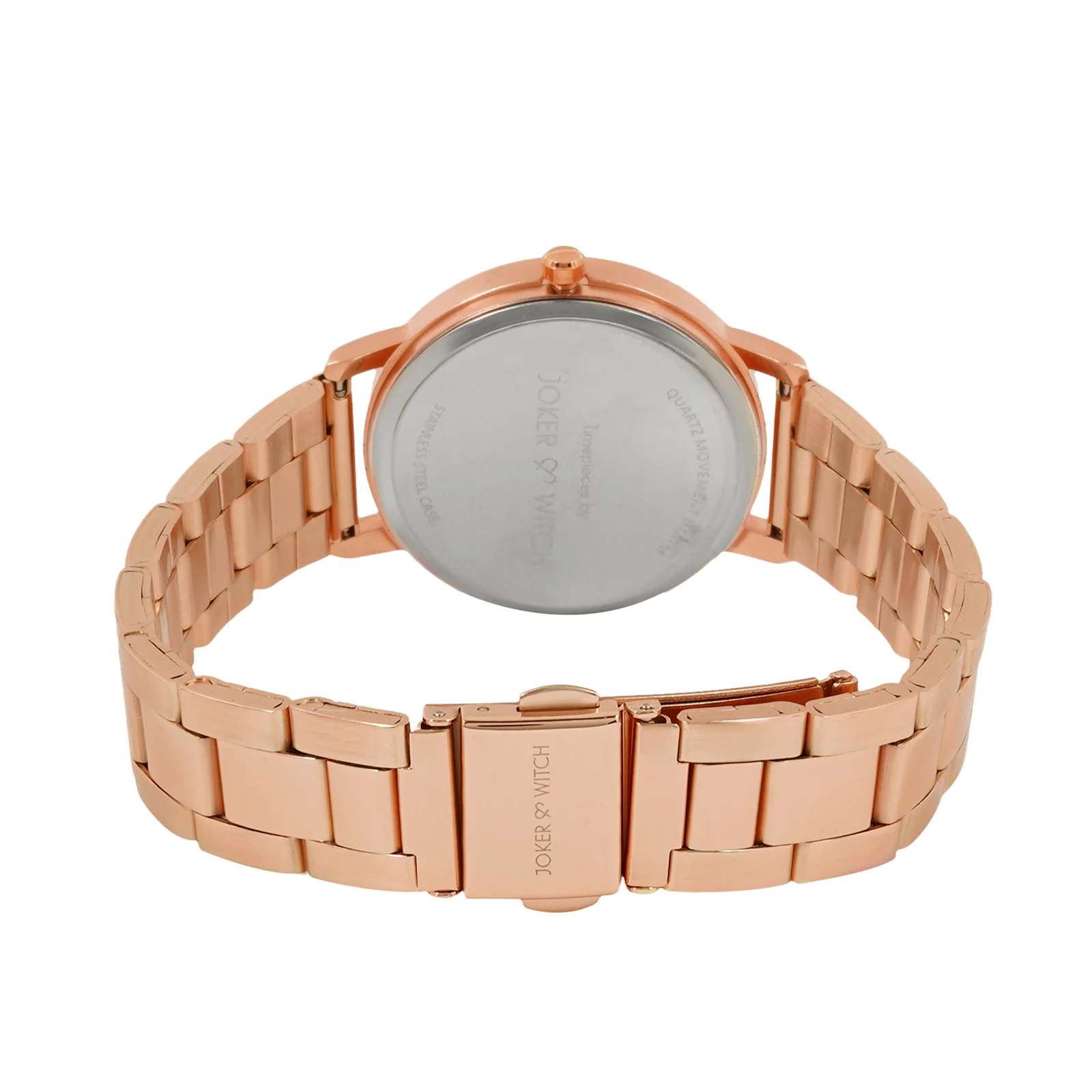 Estella Rose Gold Watch Bracelet Stack - Image 5