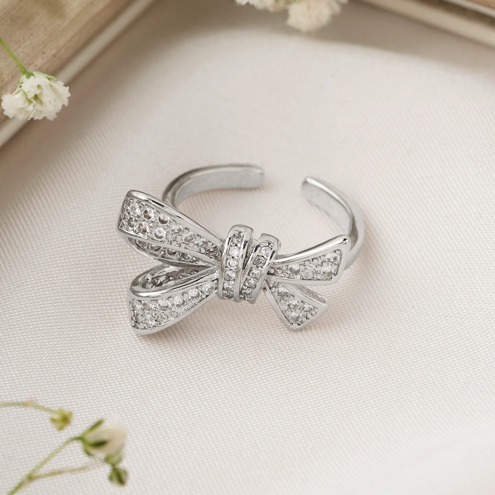 Ester Bow Style Ring - Image 2