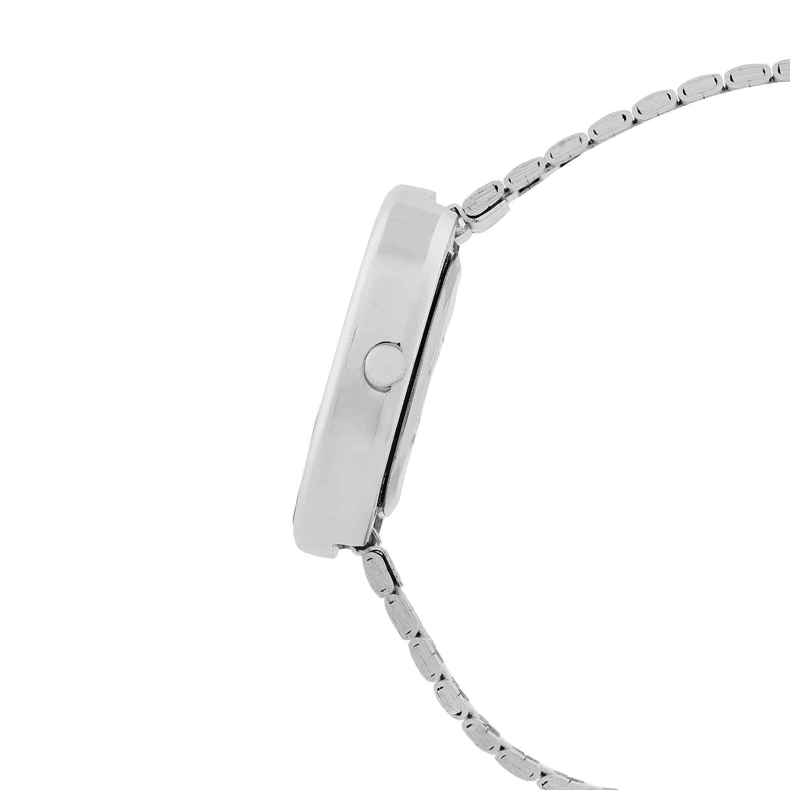 Eterna Black Small Oval Dial Silver Linked Chain Strap Women's Watch - Image 5