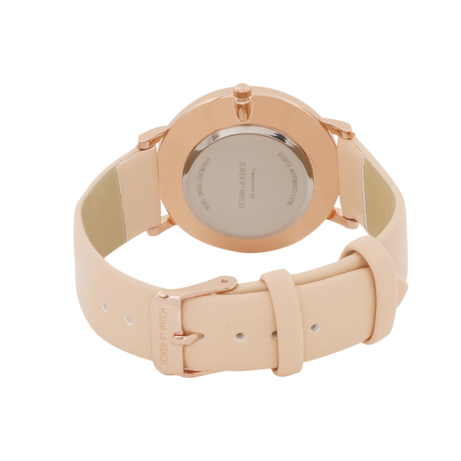Printed Ethereal Beige Medium Dial PU Strap Women's Watch - Image 6