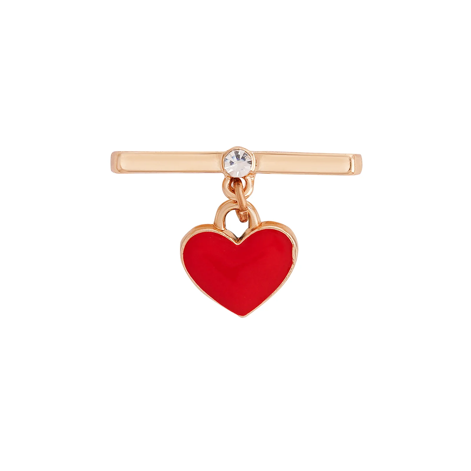 Euphoria Gold And Red Ring Watch Charm - Image 3