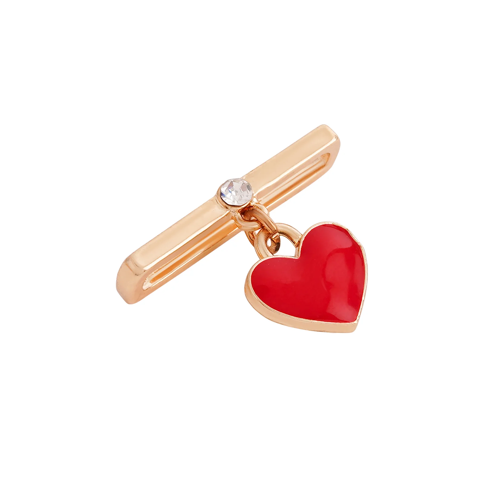 Euphoria Gold And Red Ring Watch Charm - Image 4