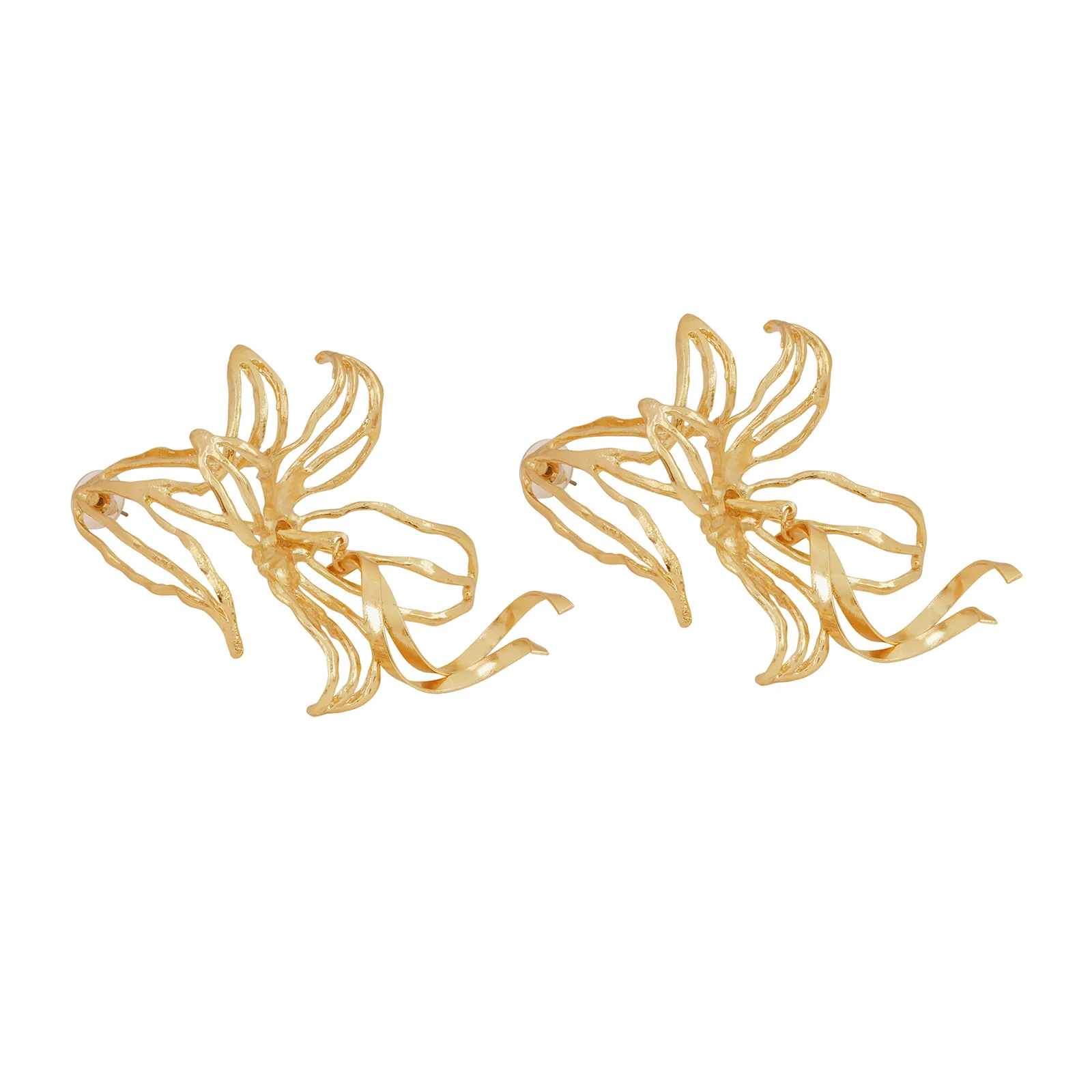 Europa Gold Earrings - Image 4