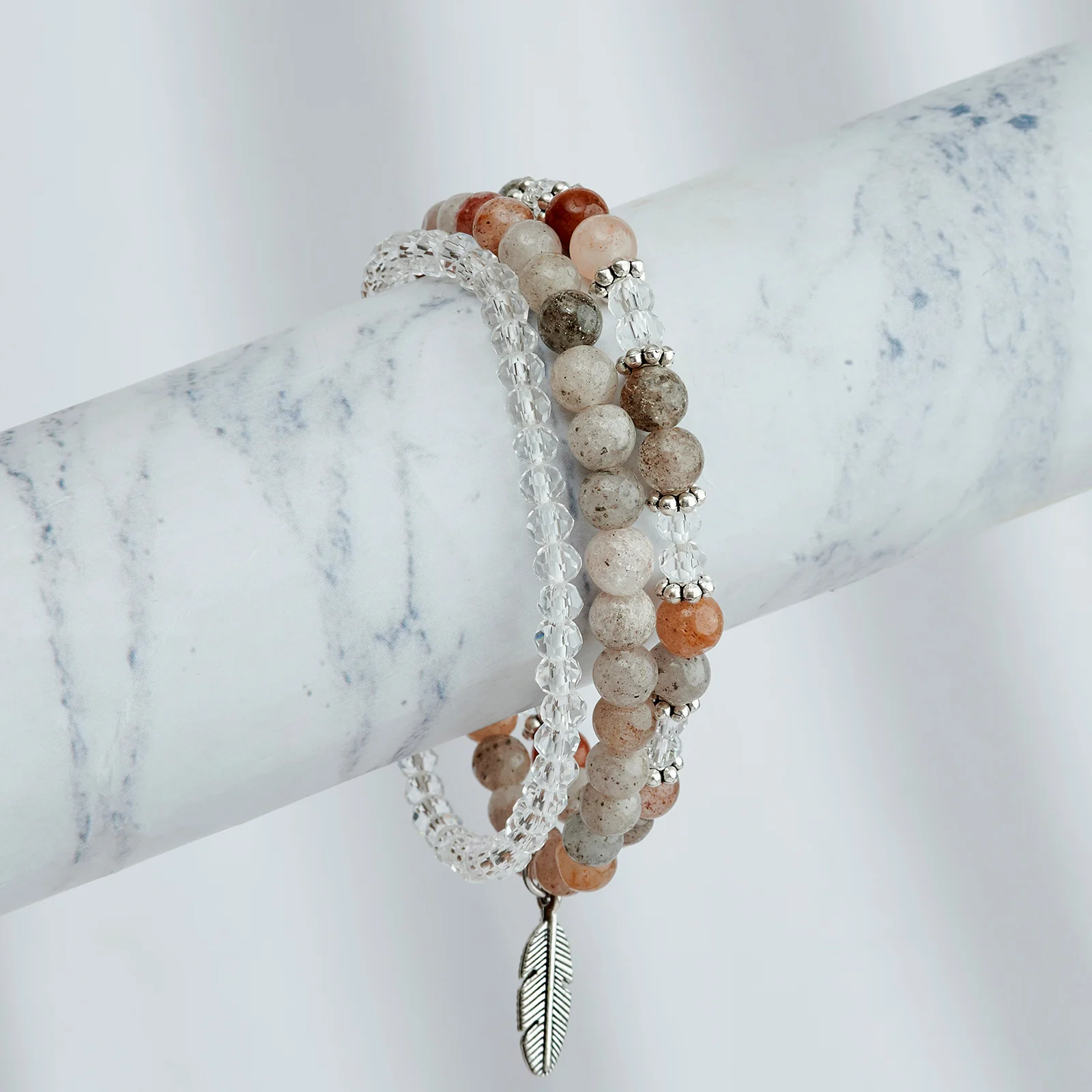 Evermore Shades Of Soil Beaded Bracelet - Image 2