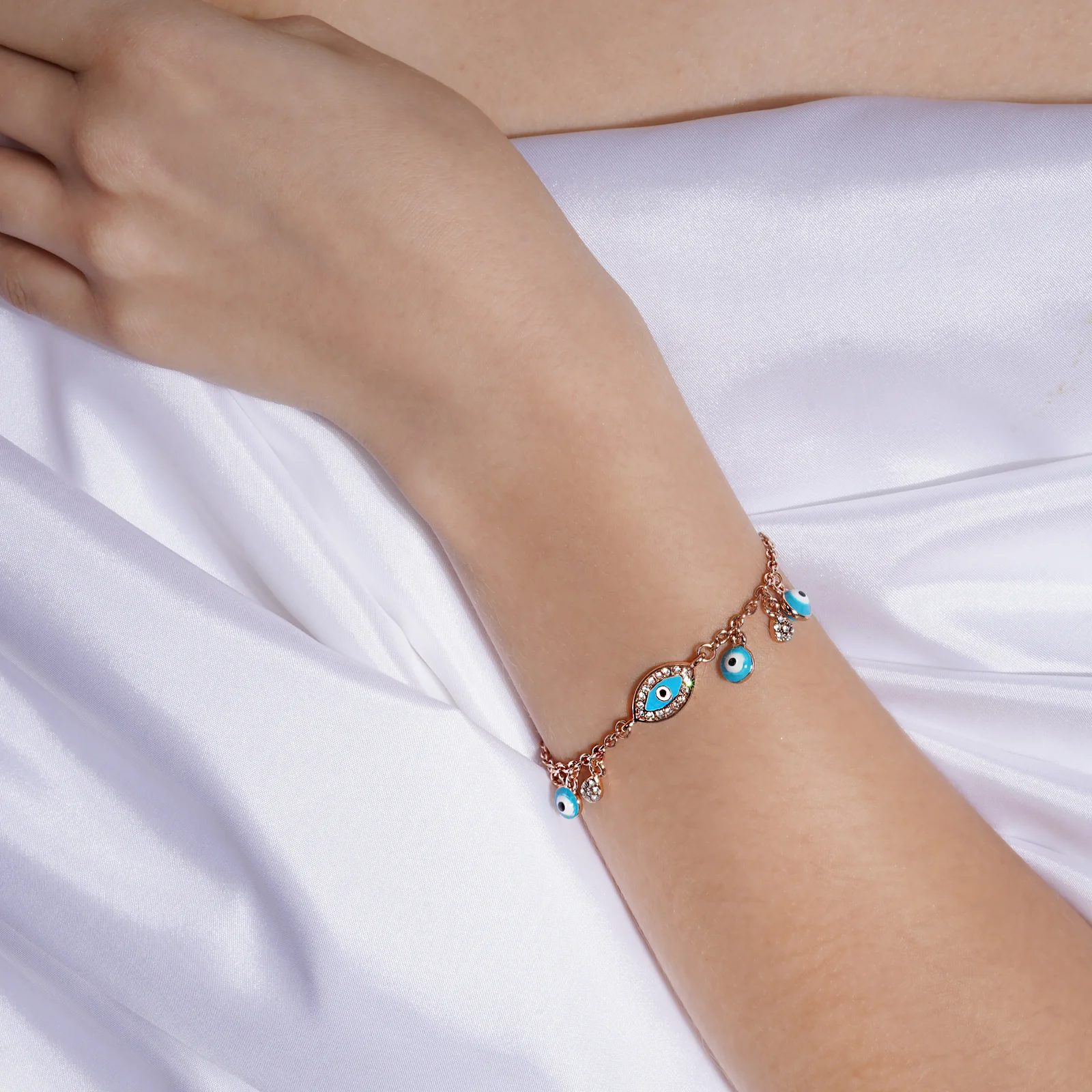 Evil Eye Trinklet Bracelet - Image 3