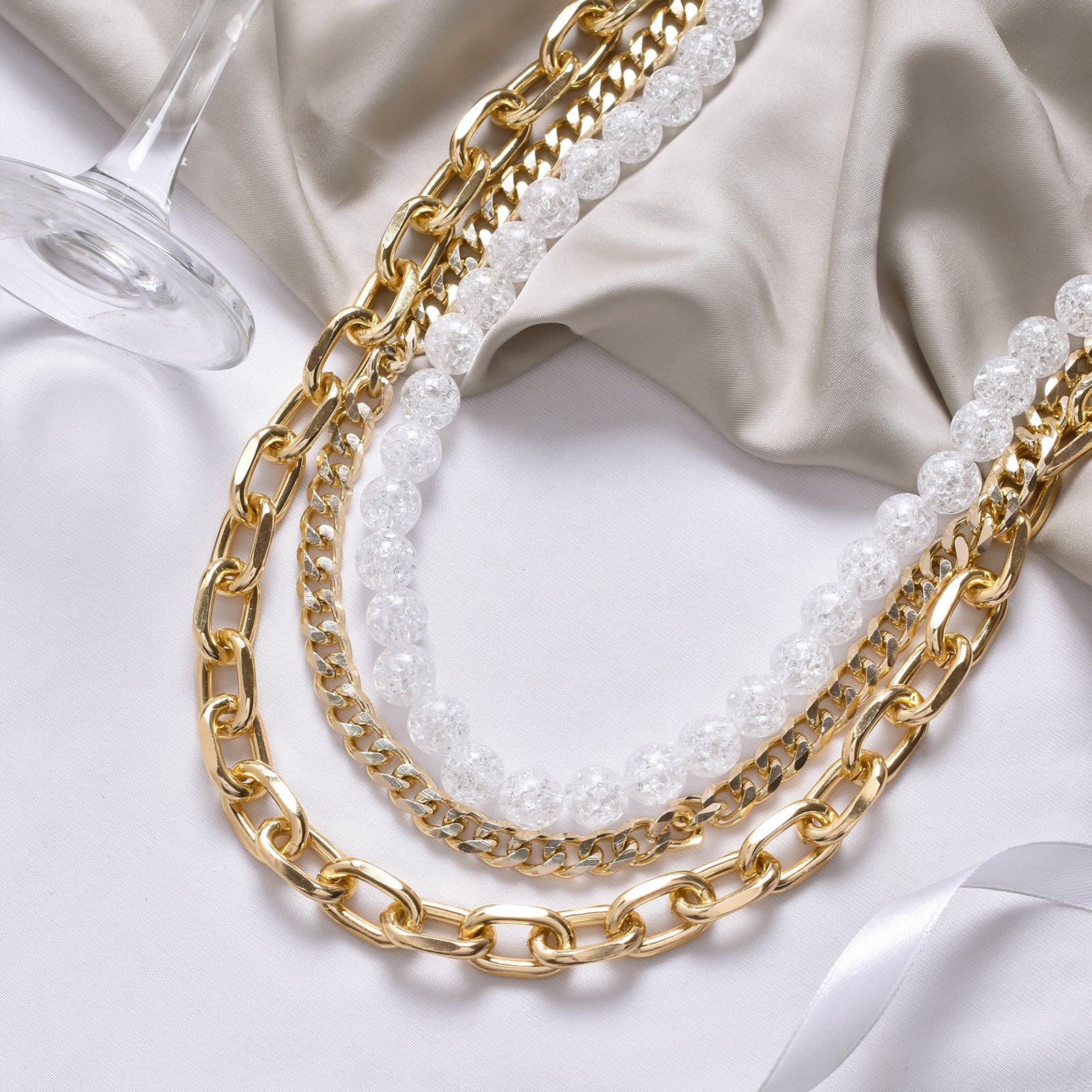 Evolet Layered Necklace - Image 2