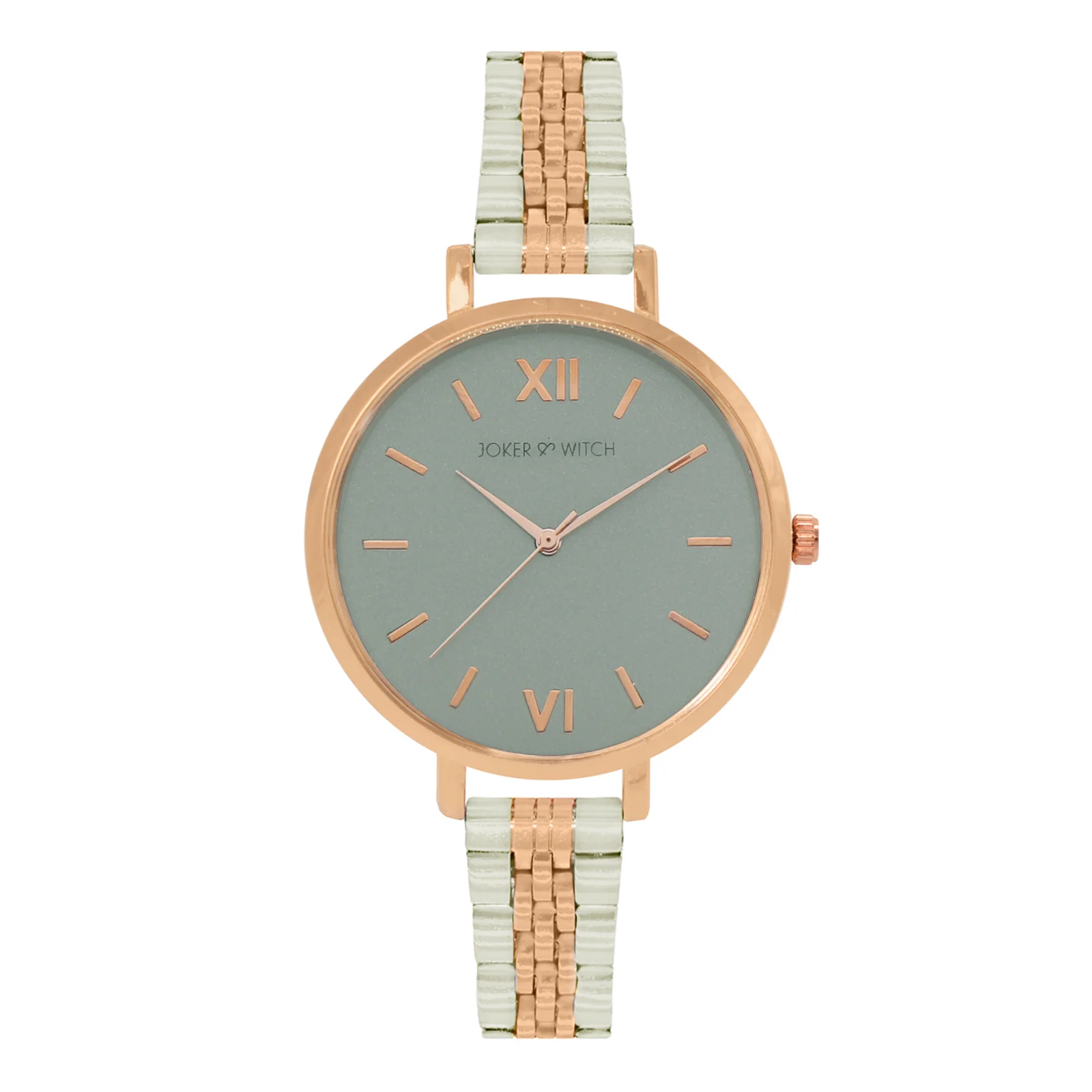 Fae Grey Rosegold Watch Bracelet Stack - Image 2