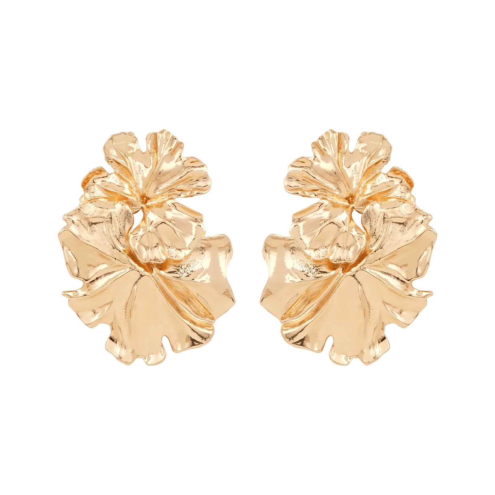 Fiora Gold Earrings - Image 3
