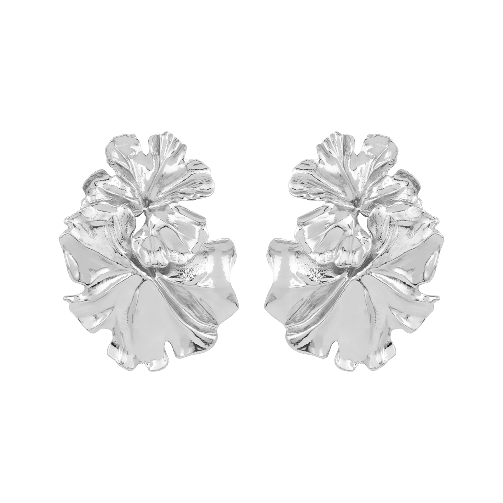 Fiora Silver Earrings - Image 3