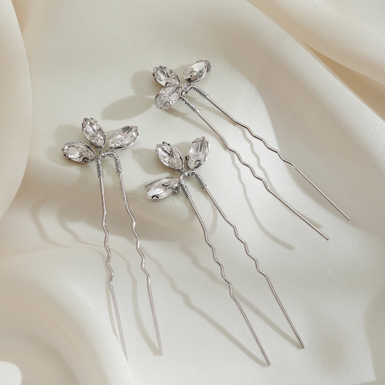 Flavia Silver hairpin - Image 2