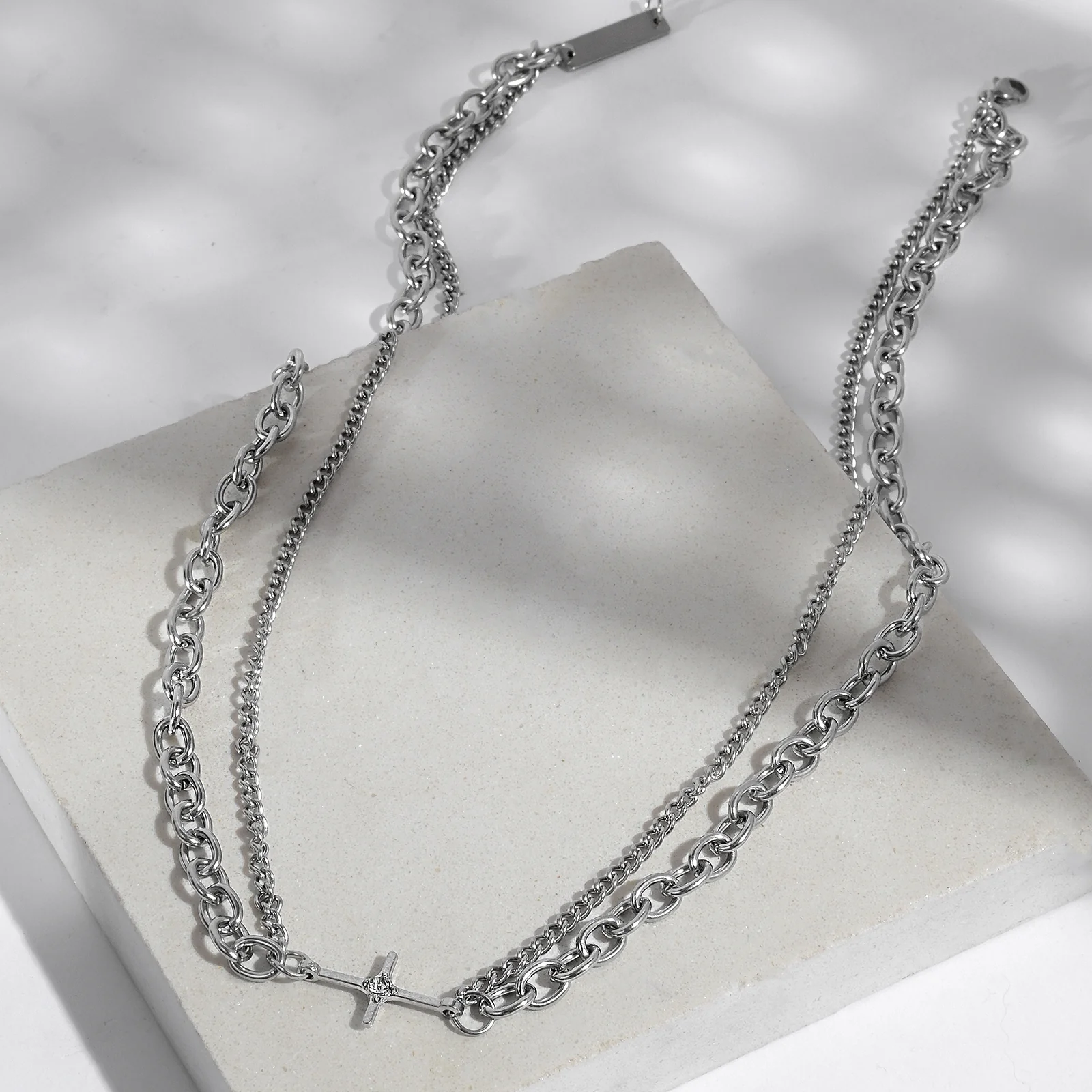 Flexin' Men Silver Necklace - Image 2