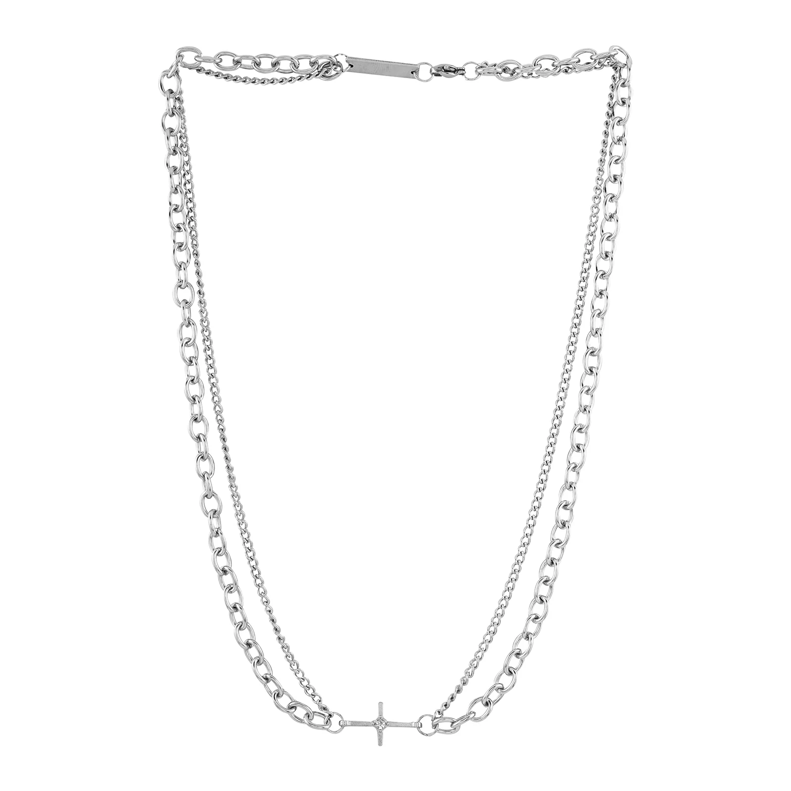 Flexin' Men Silver Necklace - Image 5