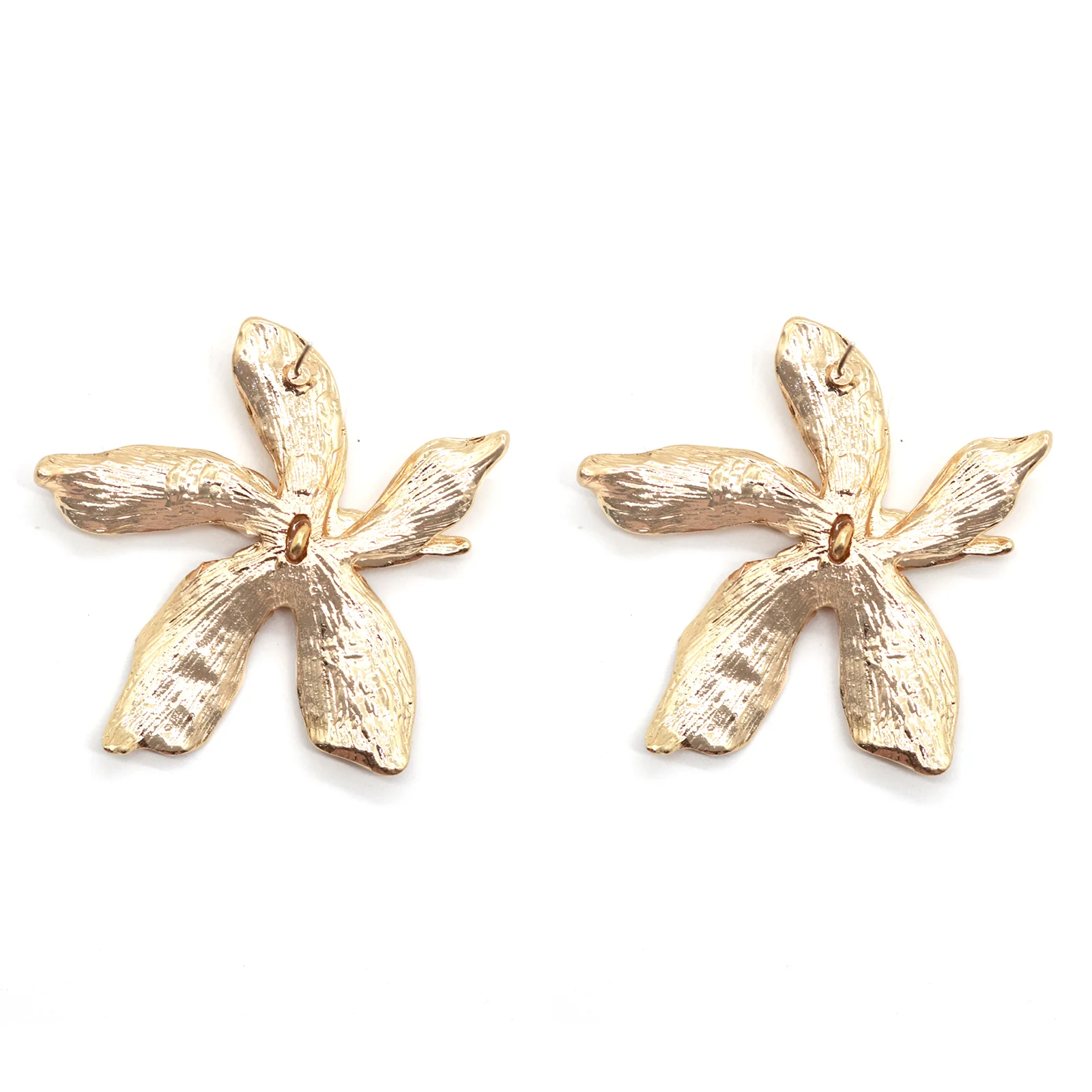 Flora Gold Earrings - Image 5