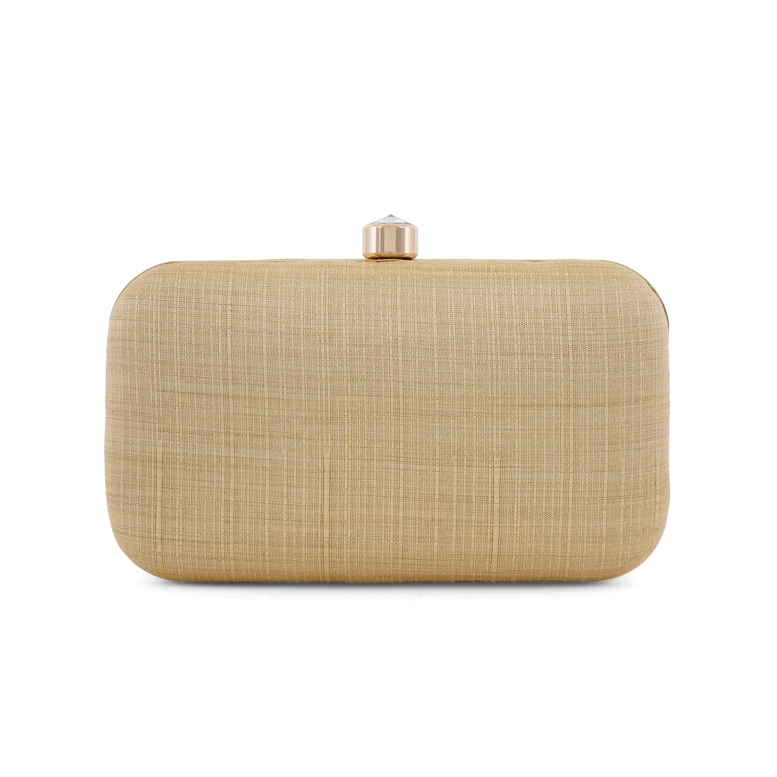 Floral Fiesta Gold Hand Embroidery Clutch - Image 6