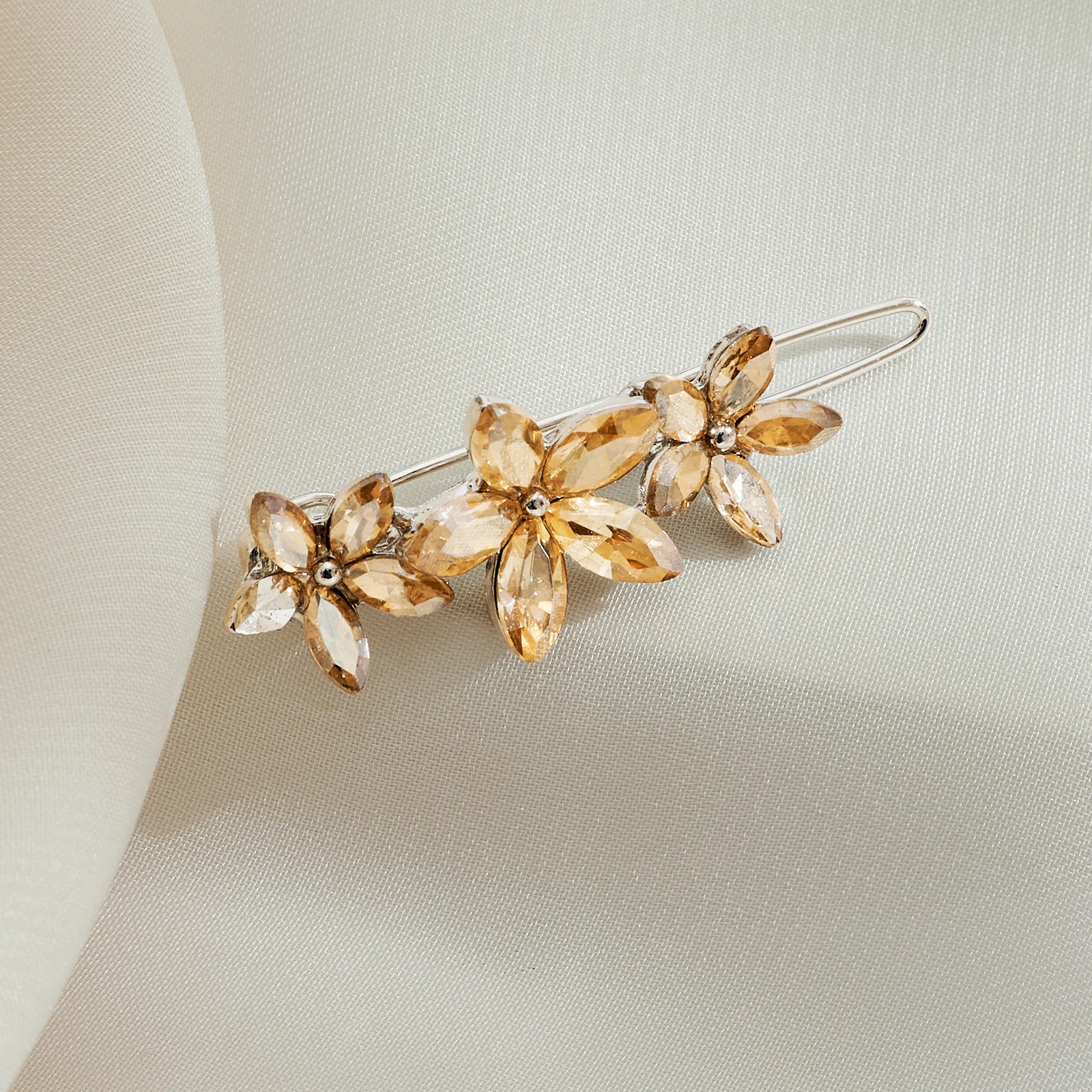 Floridus Floral Gold hairpin - Image 2